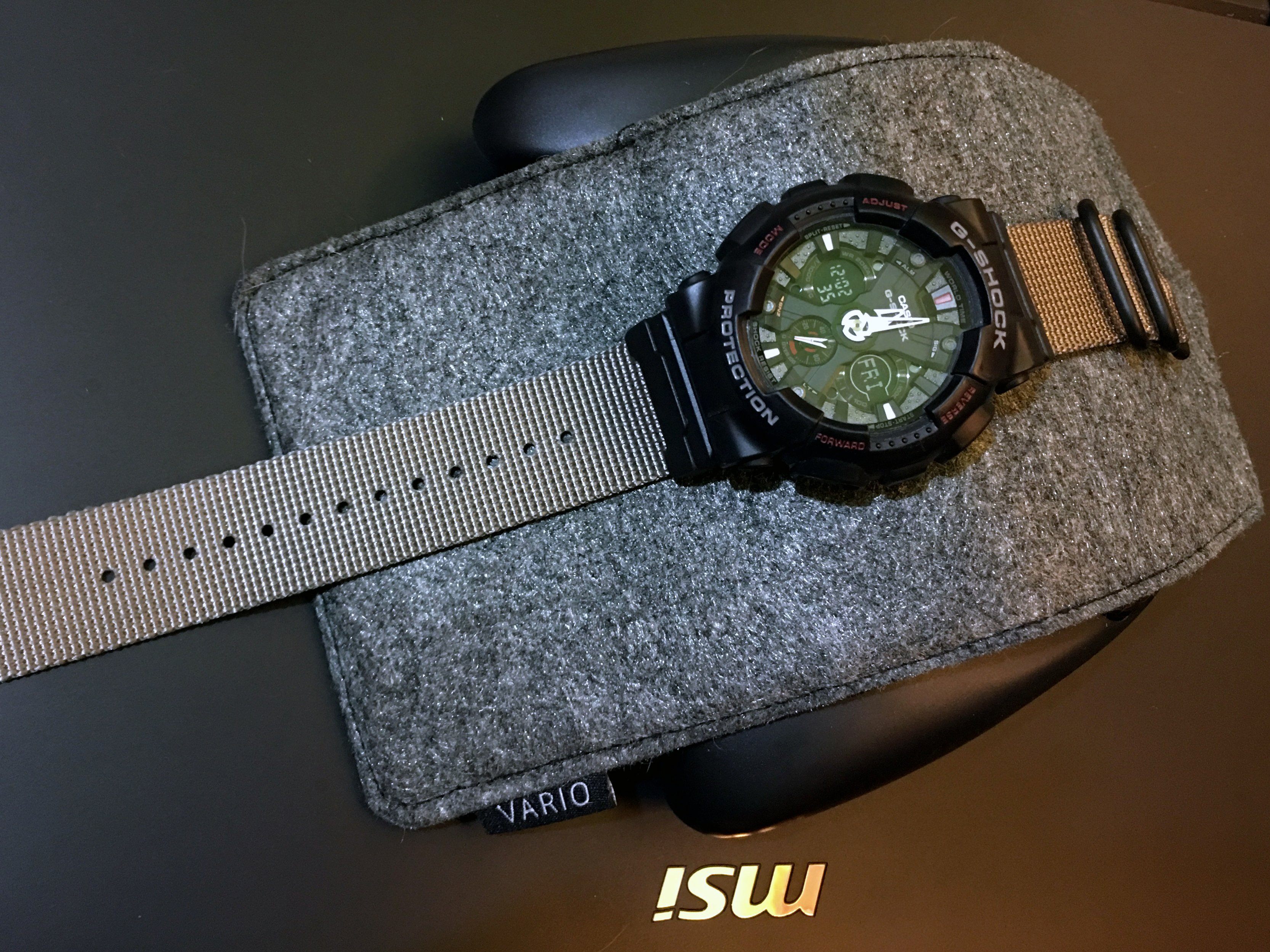 G-Shock GA120 with Vario GShock Kit by #varioeveryday member Anonymous