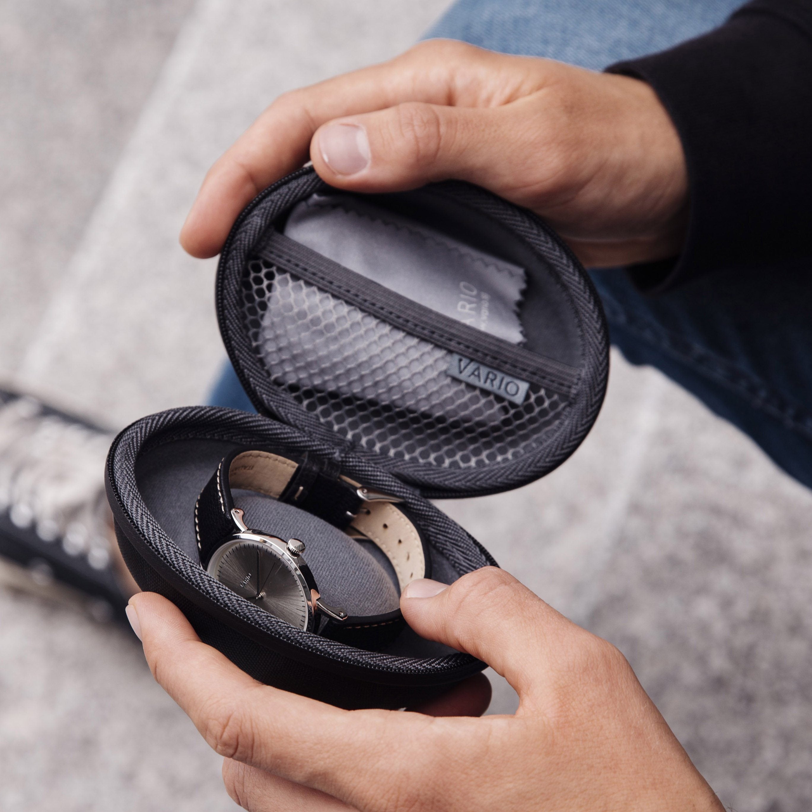 Vario Travel Watch Case 2.0 on Kickstarter !