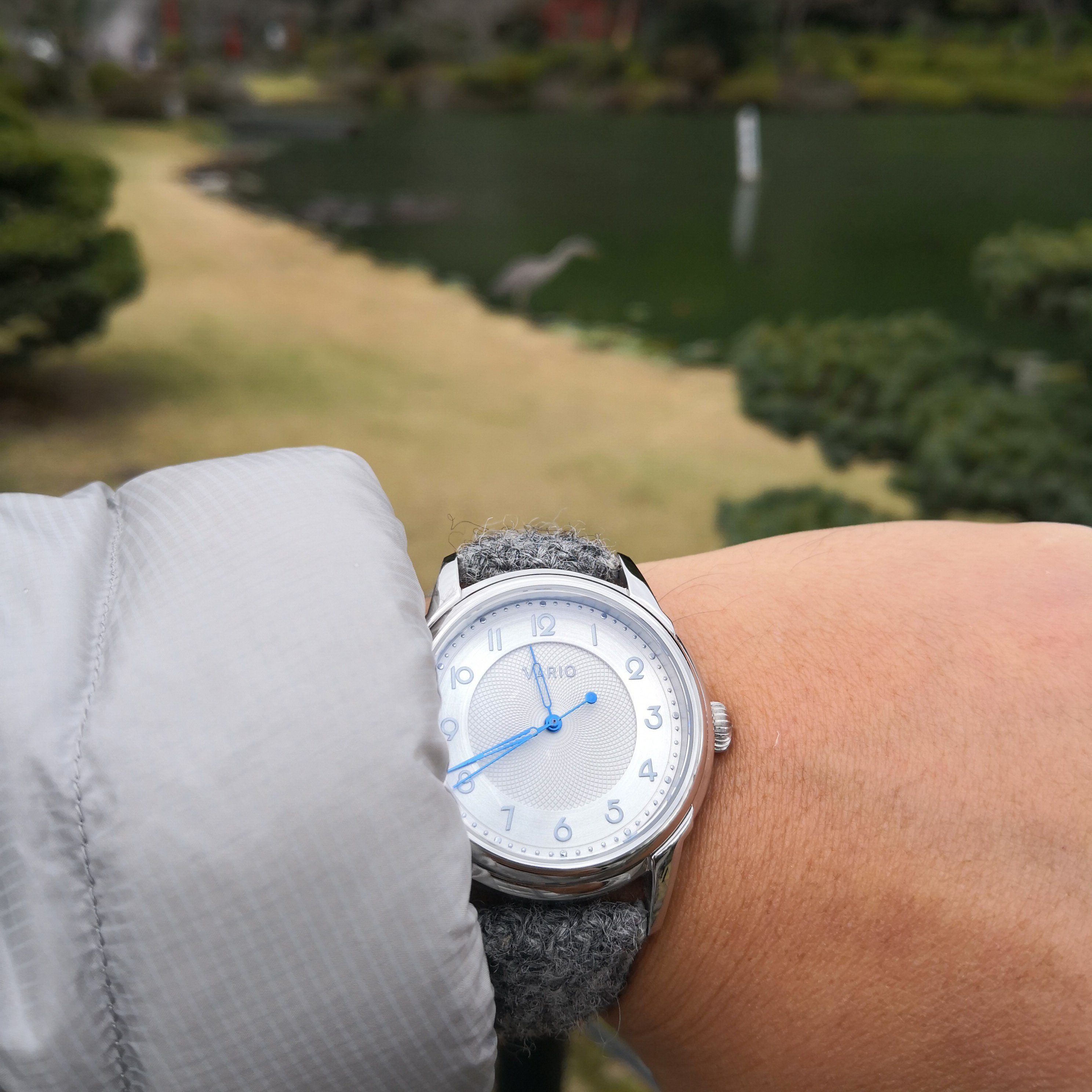 Eagerly awaiting the final prototype of our Art Deco watch