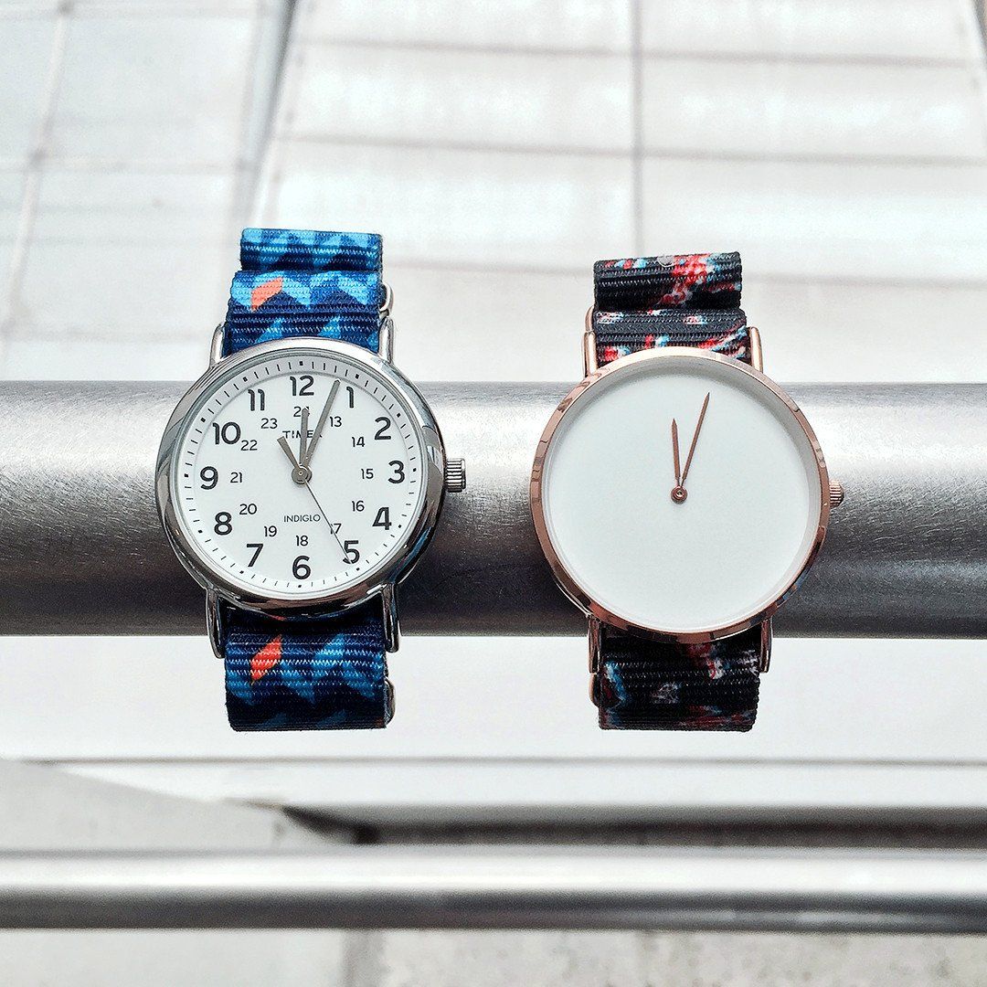 Timex Weekender and minimal watch