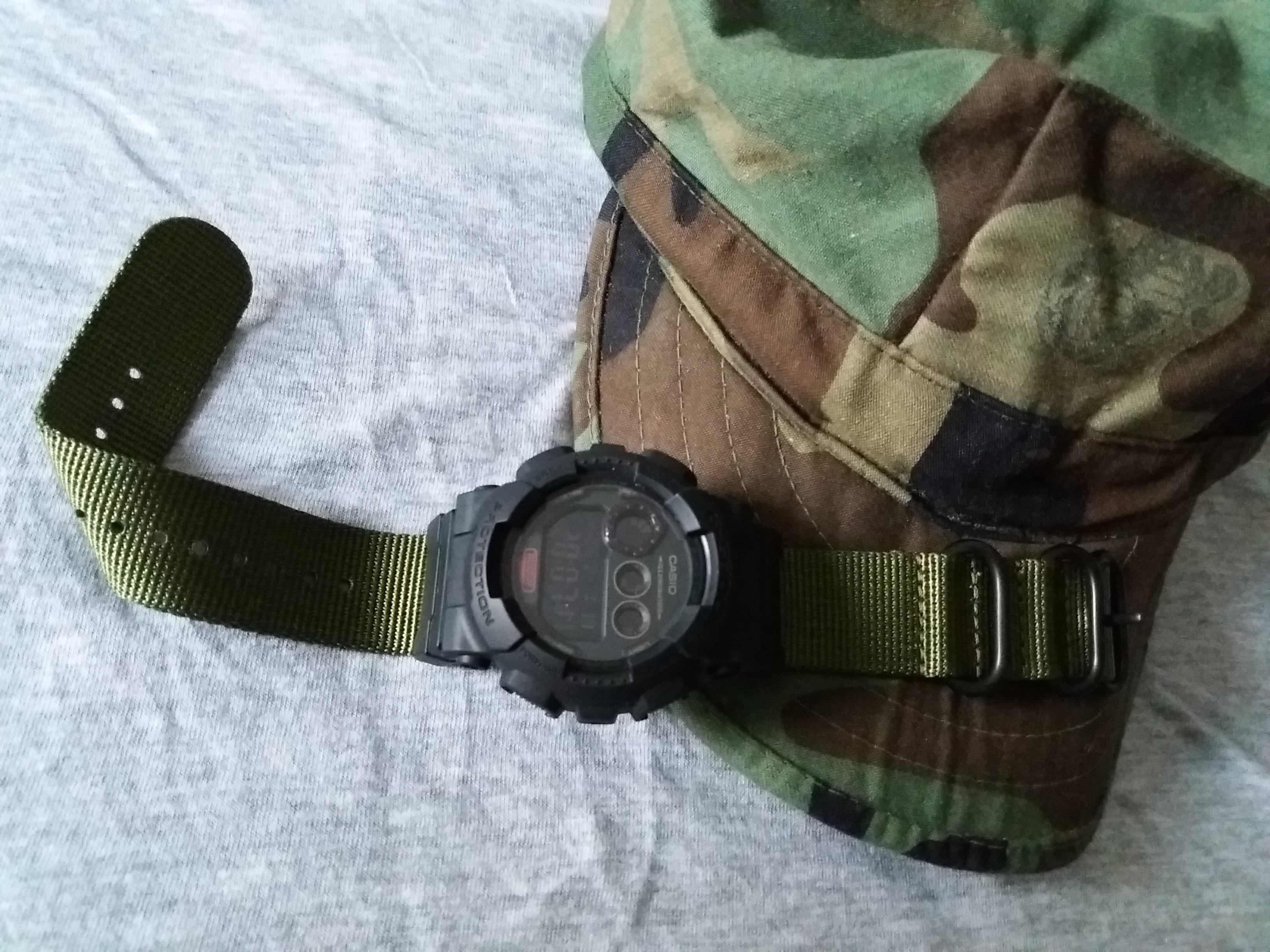 G-Shock with Vario Nylon Kit by #varioeveryday member Flavio