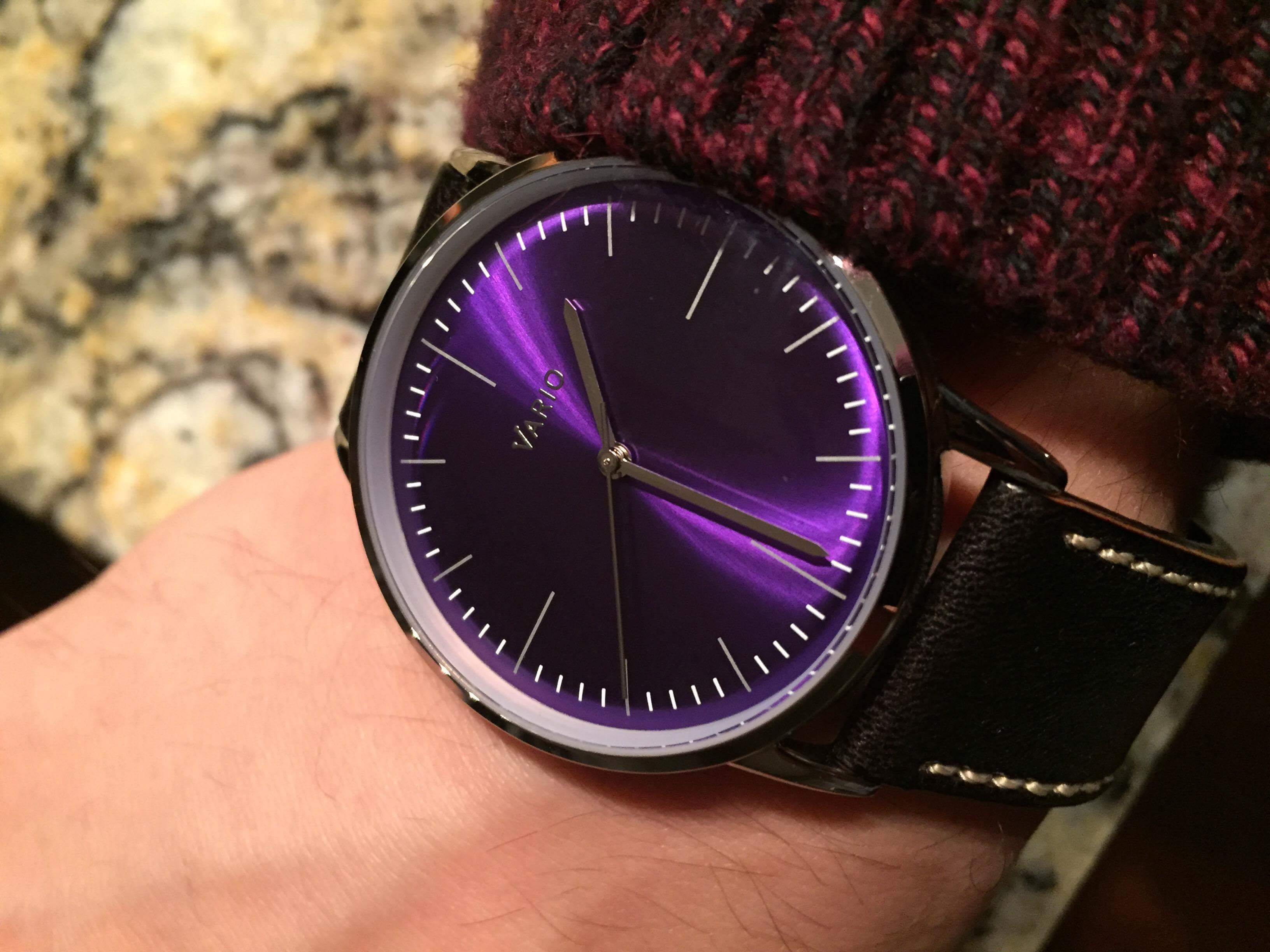 Vario Eclipse Watch. Photo by #varioeveryday member James