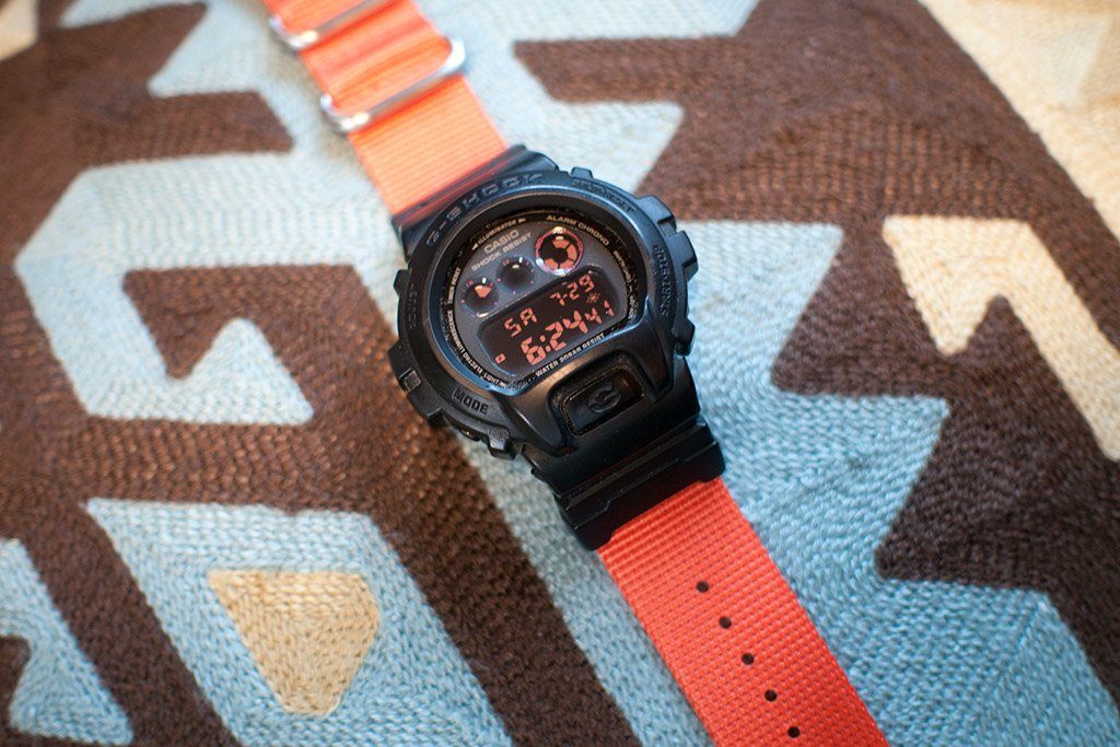 Casio Gshock 6900 on Vario Ballisitic Nylon Strap