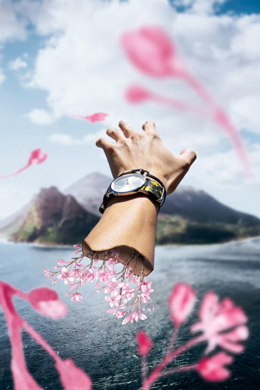 Vario Eclipse watch Art by Artist @peteulatan