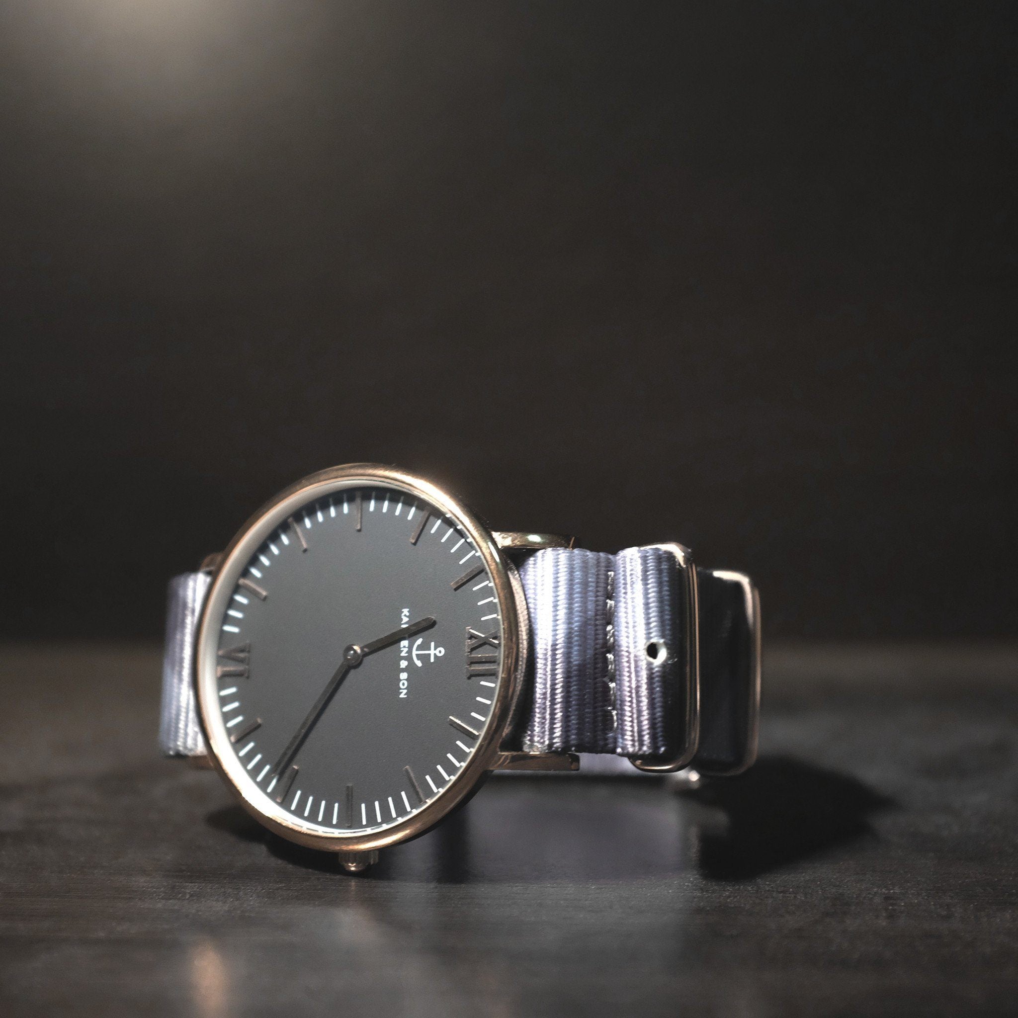 Kapten and Sons watch with Vario Mono Plaid strap by #varioclub member Tri Minh