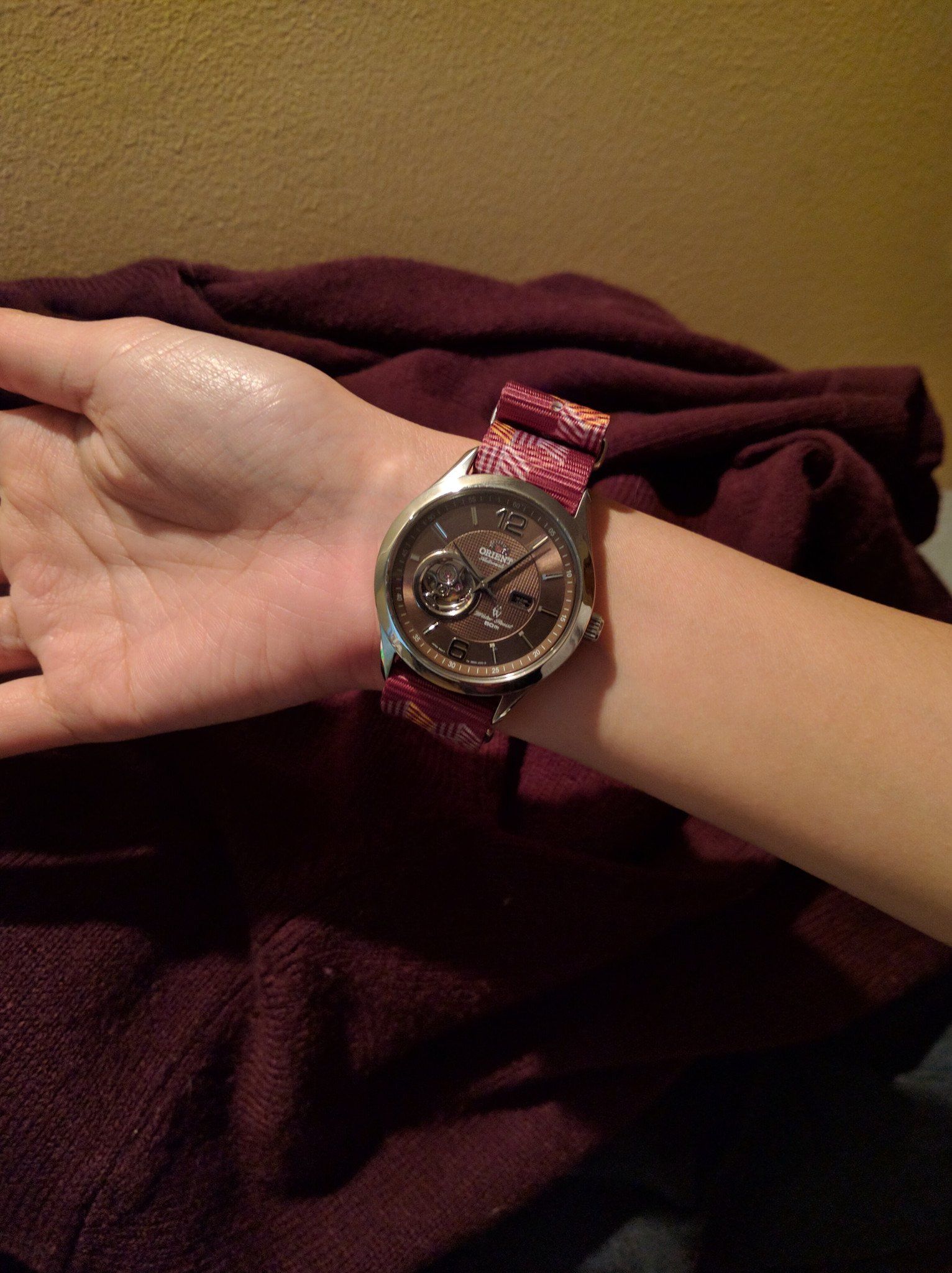 Orient Watch with Escher Crates by #varioclub member Trung Le