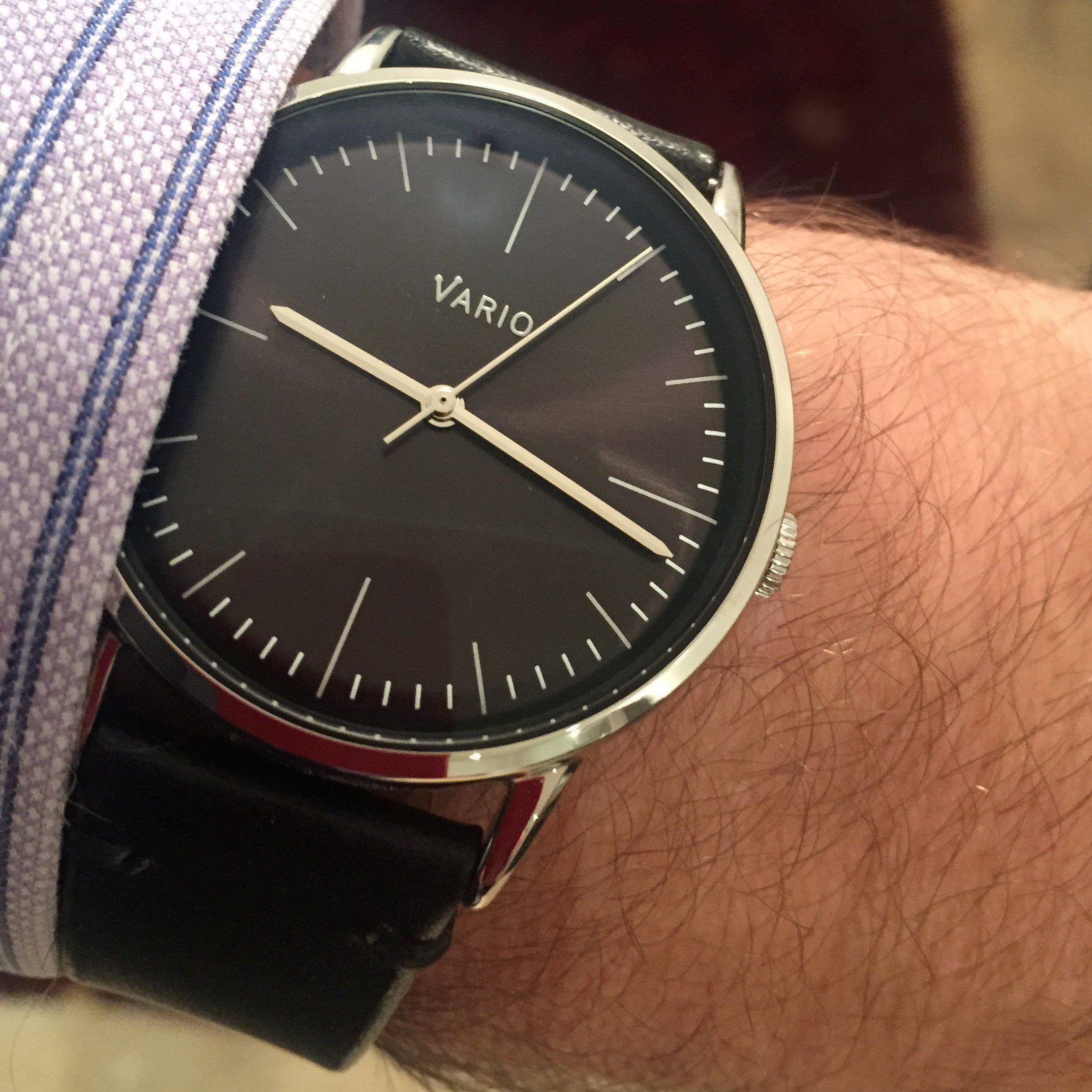 Eclipse Onyx handwound dress watch by #varioeveryday member William