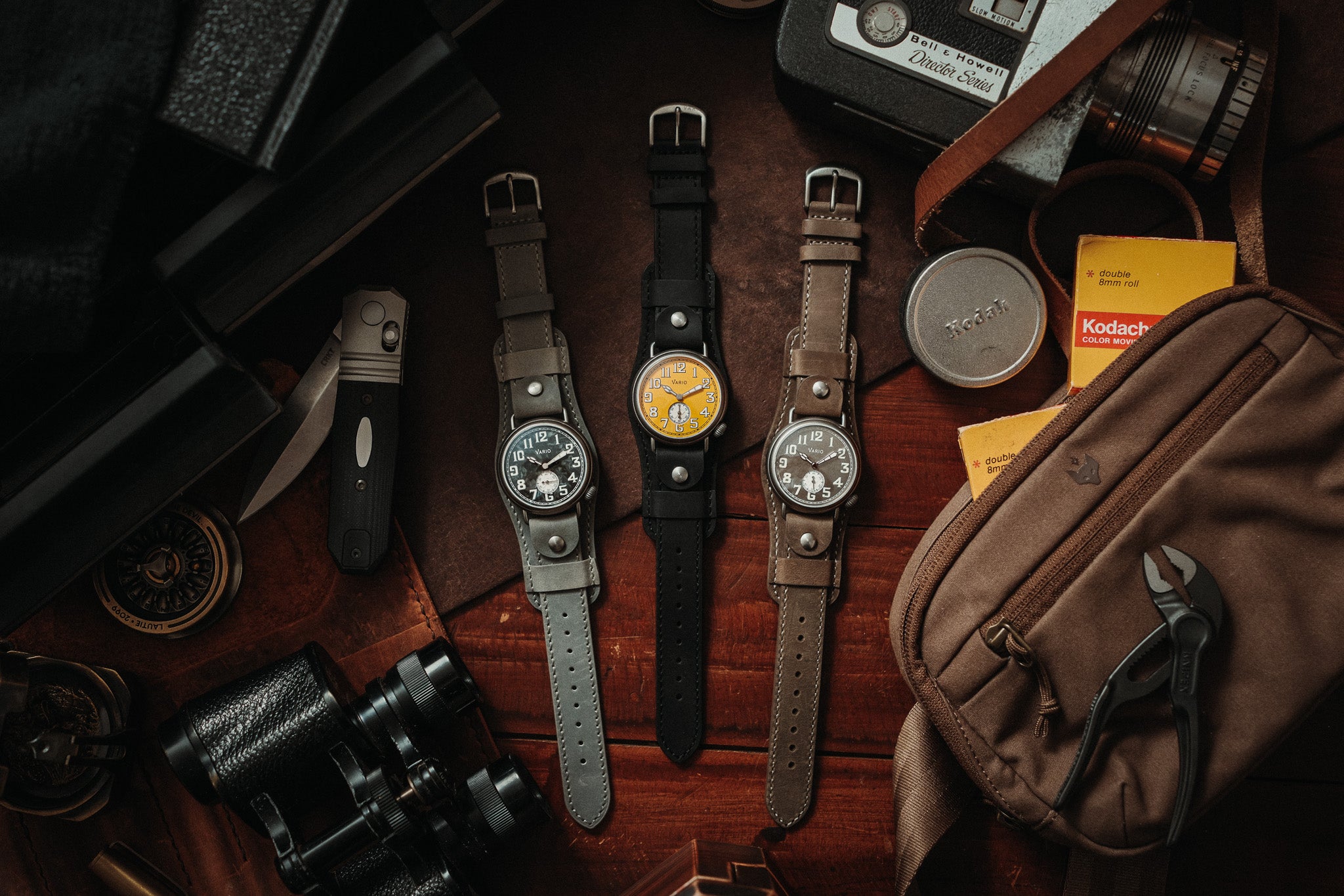 VARIO x RZE UltraHex™ Trench Timascus Watch