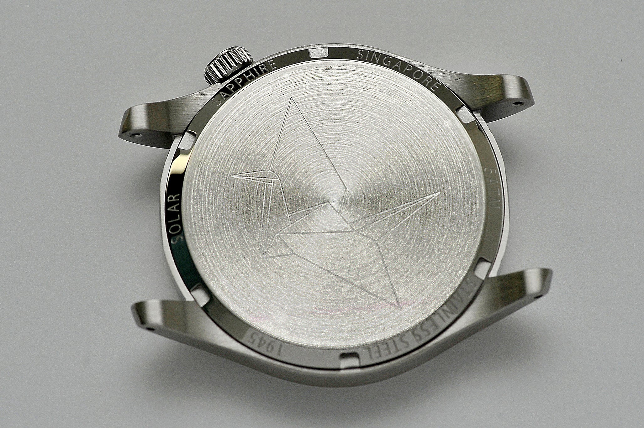 Vario A11-S Solar Quartz Field Watch caseback