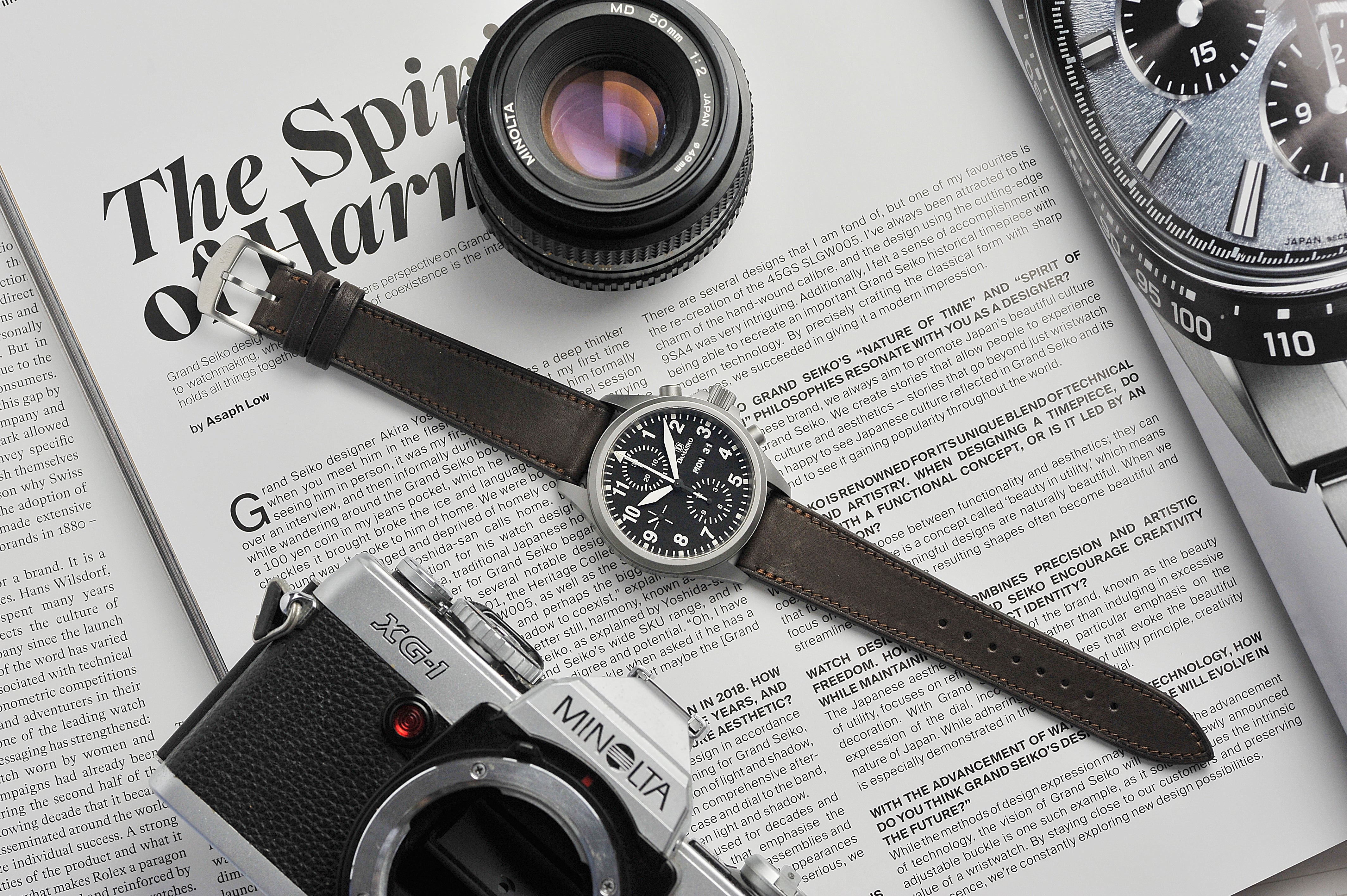 Vario Novonappa hand crafted leather watch strap