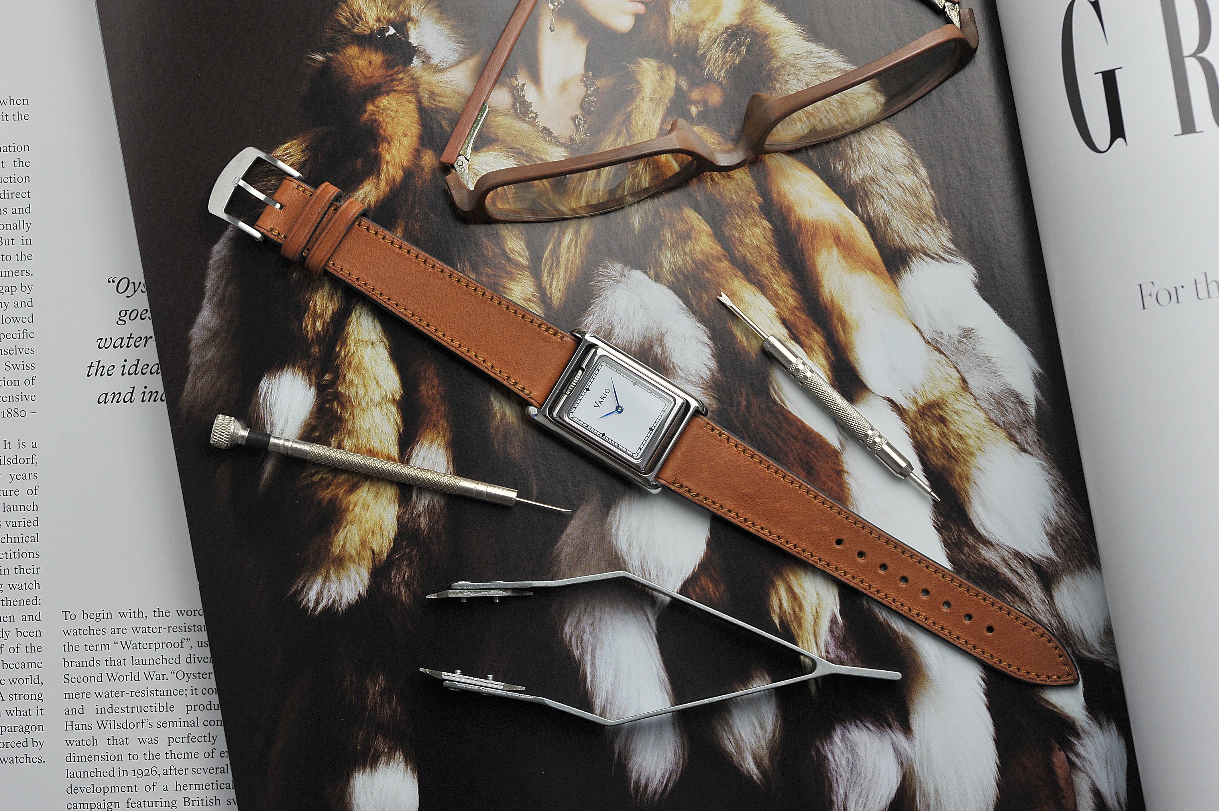 Vario Novonappa hand crafted leather watch strap