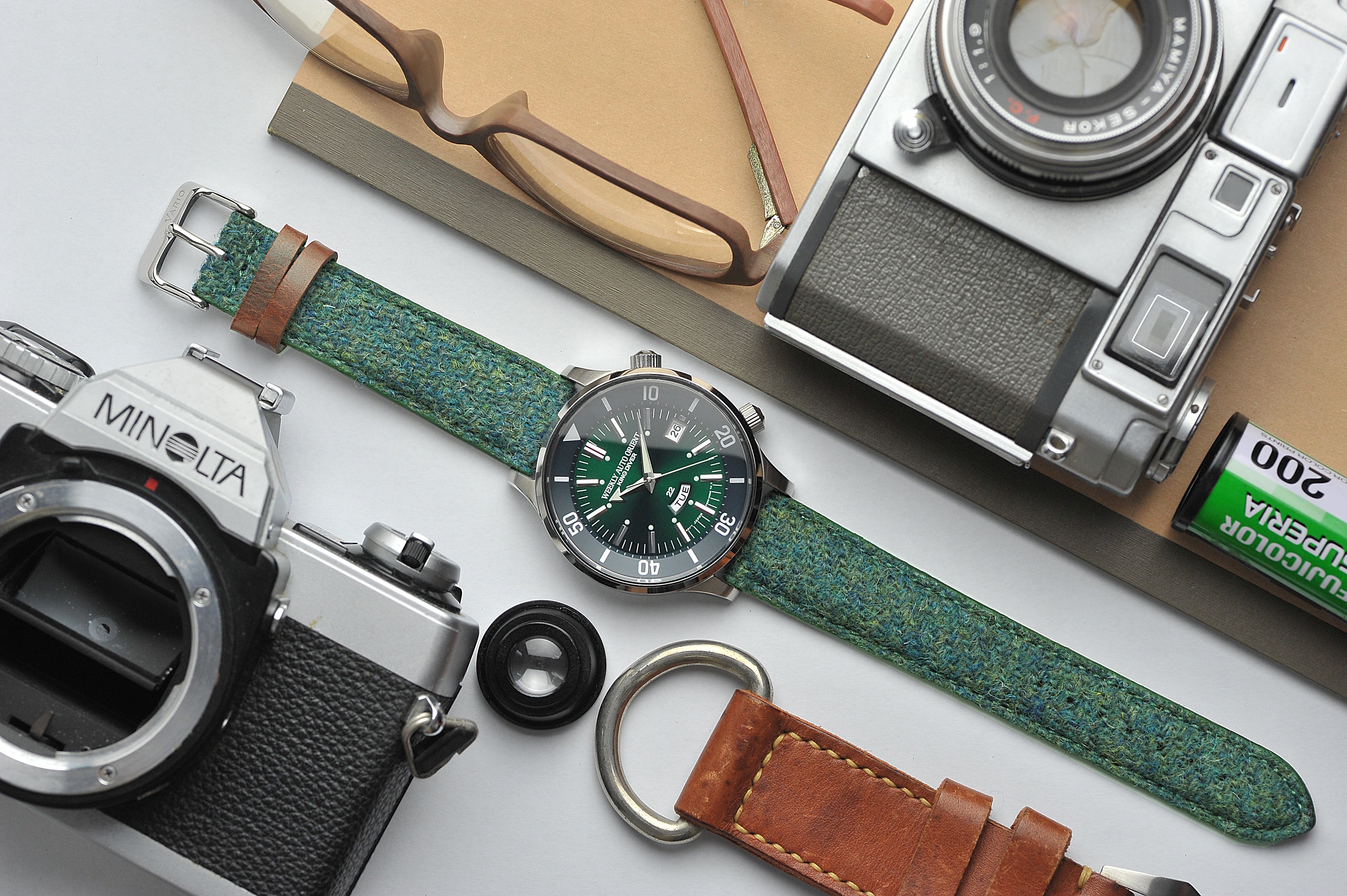 Vario Harris Tweed Watch Strap