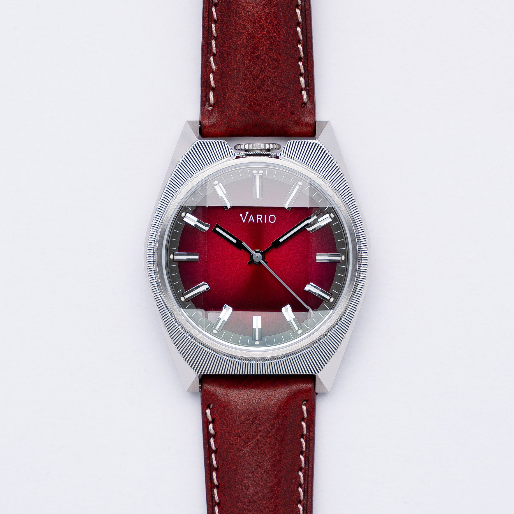 Vario Futurist Watch Sunburst Red Fume Watch