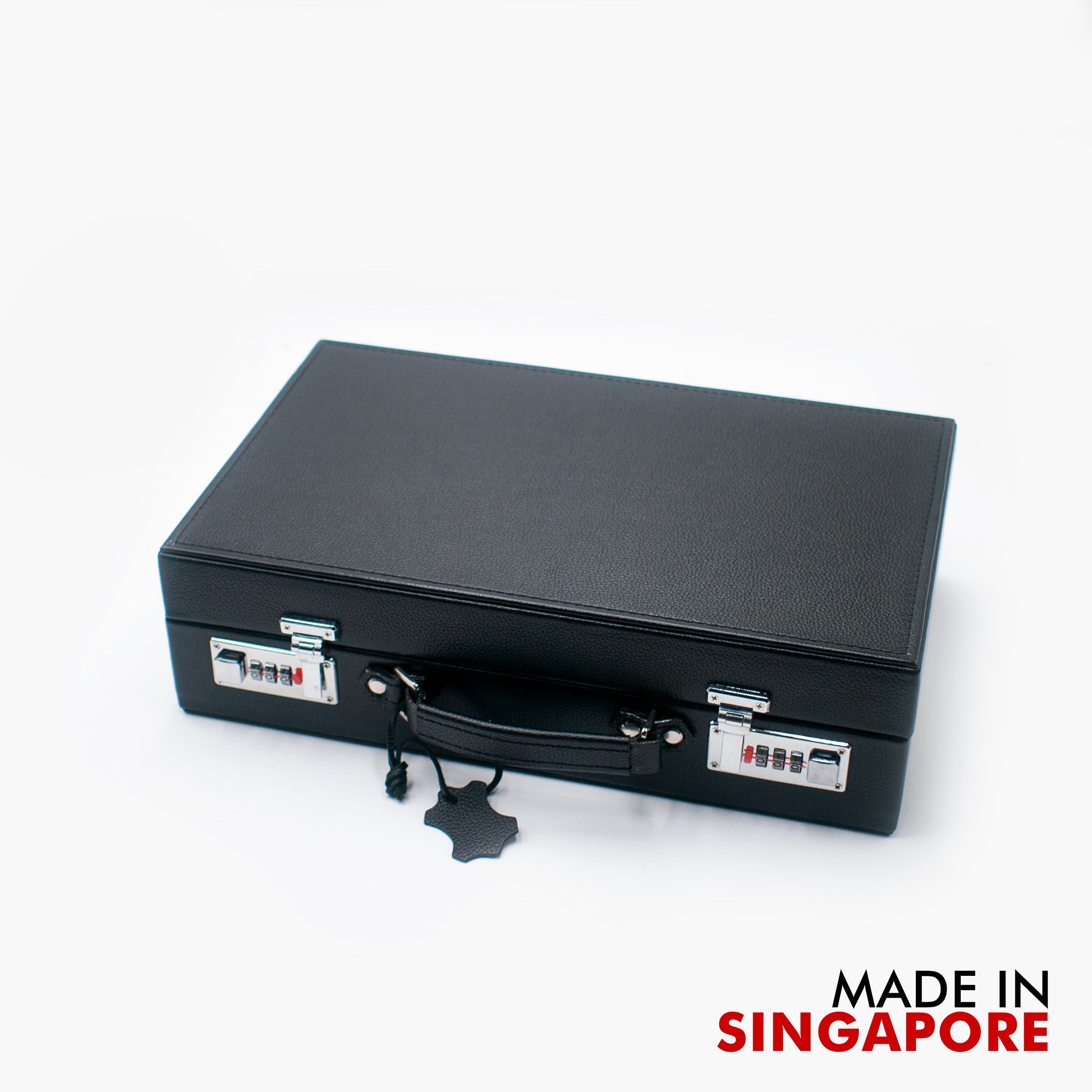 vario vintage inspired leather 10 slot watch carryng case