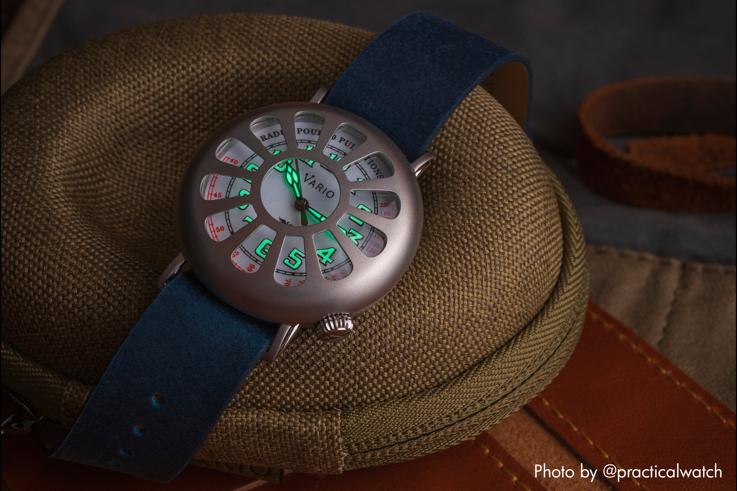 Vario 1918 Medic White Dial with White Lume