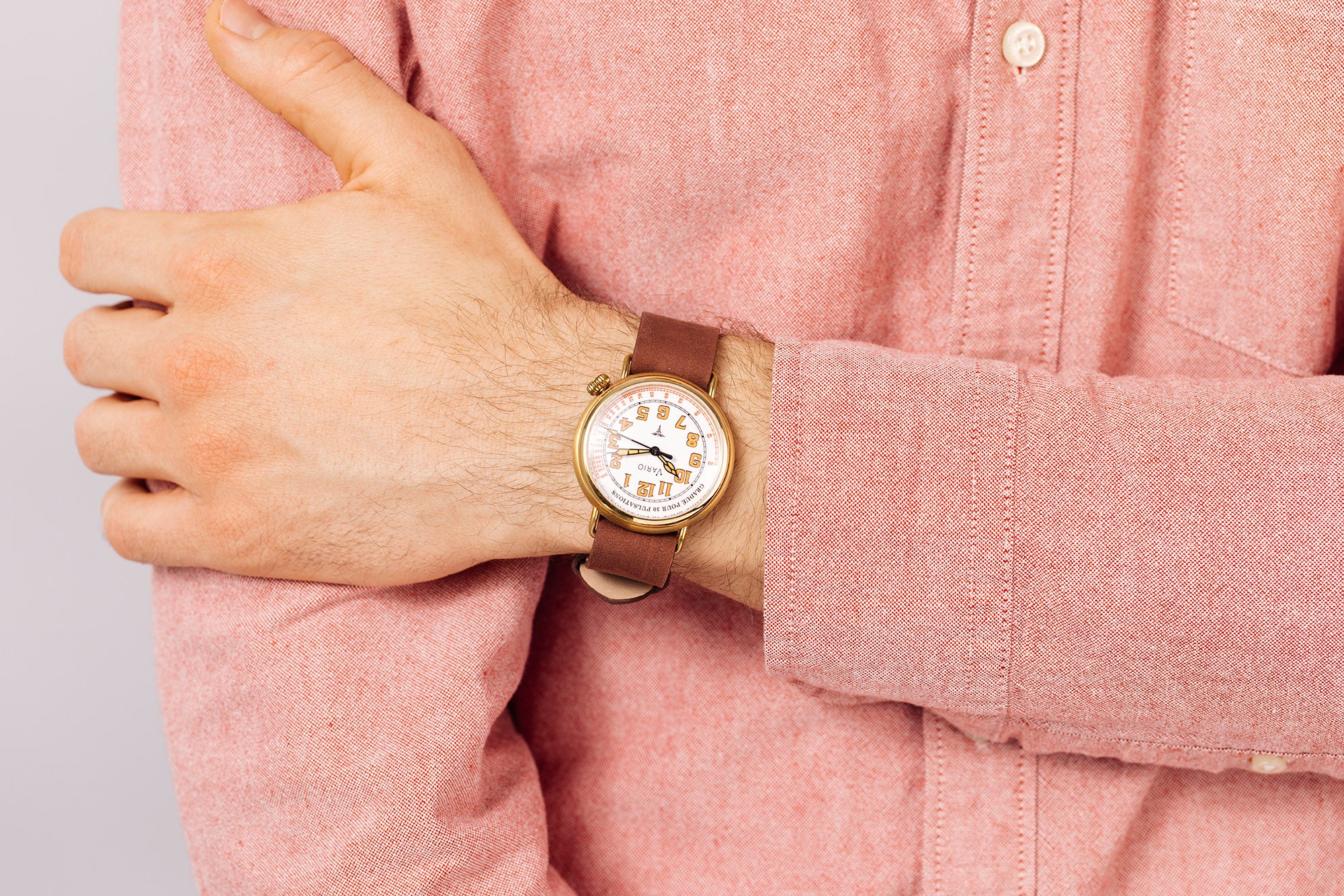 vario 1918 doctor pulsometer watch