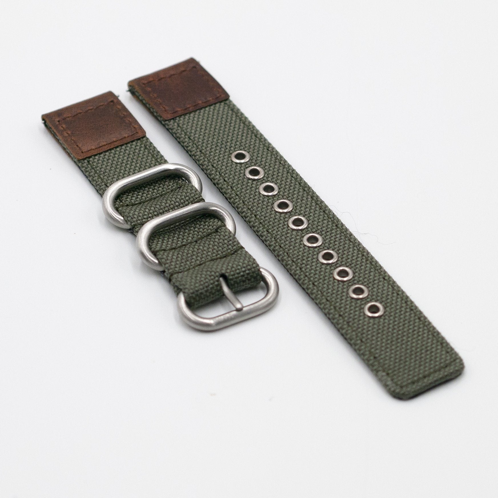 vario cordura oiled leather vintage green