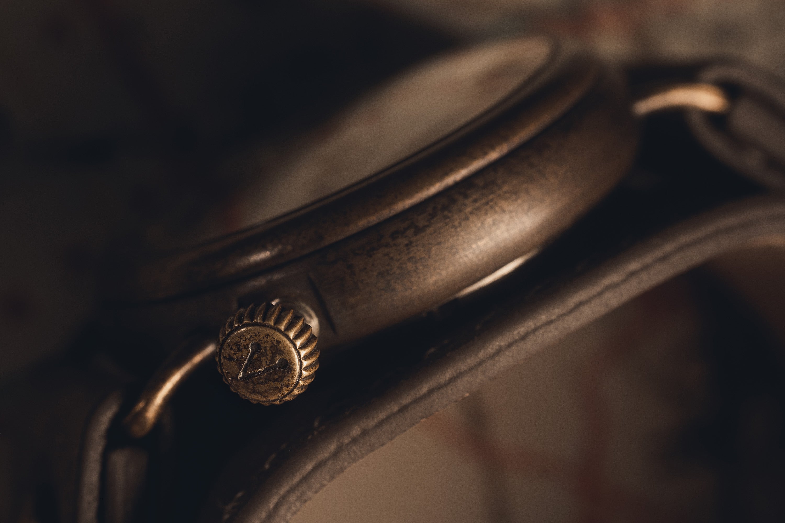 vario brass trench watch