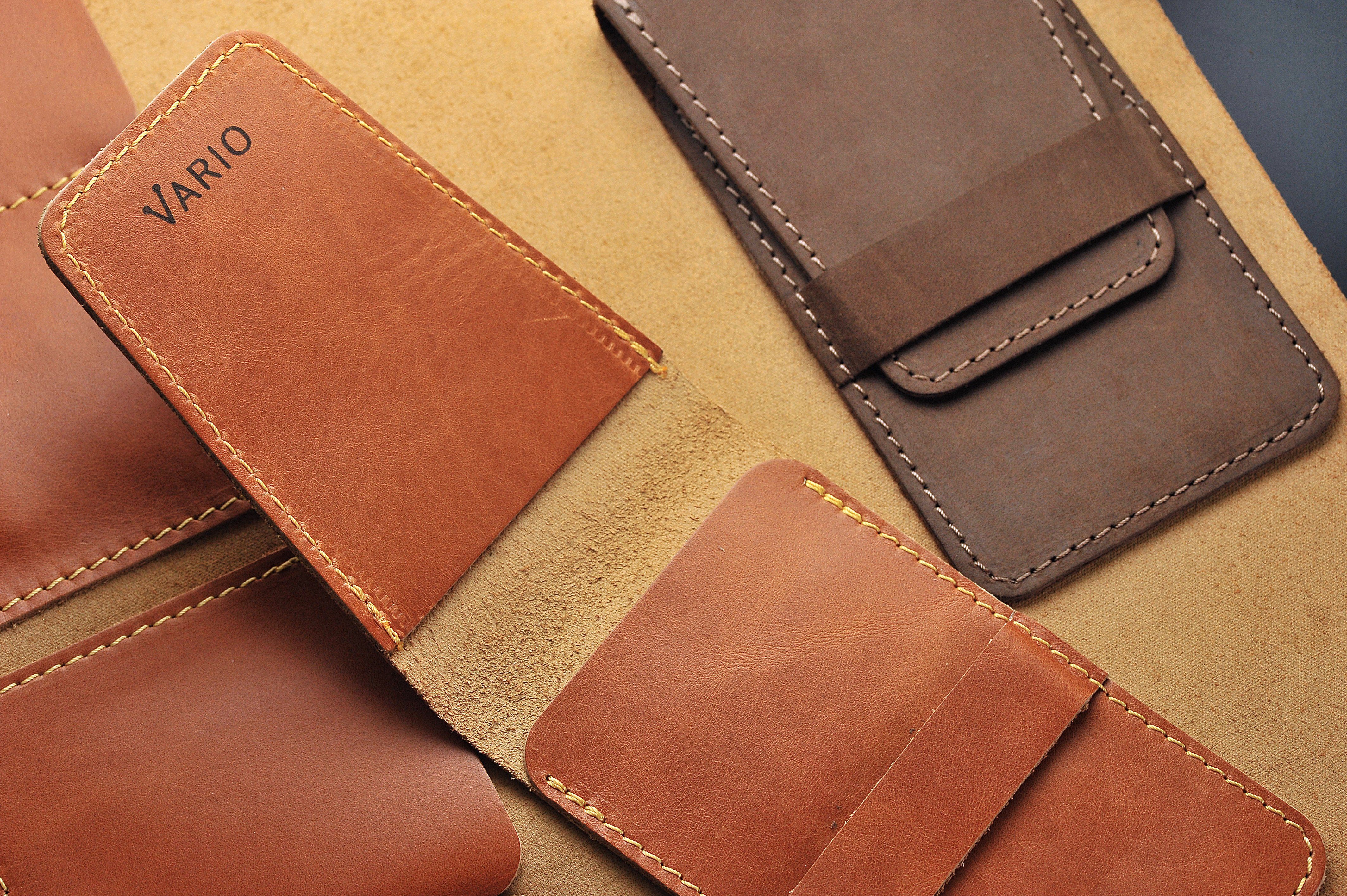 vario leather watch pouch