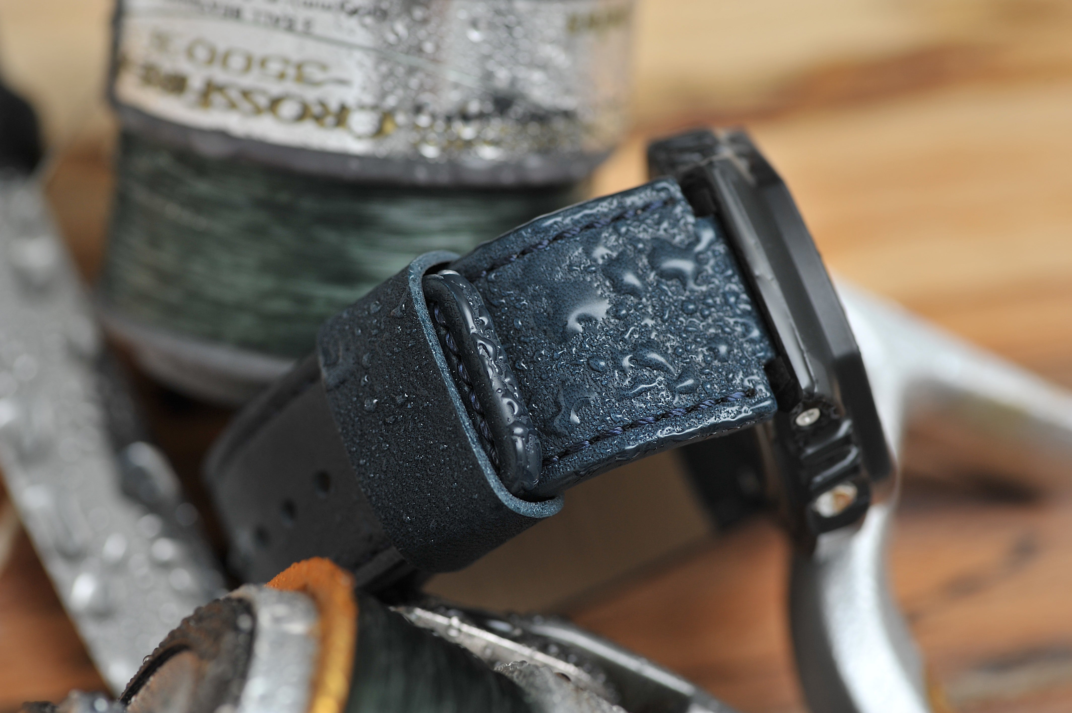 Performance Leather Water Resistant G-Shock Replacement Watch Strap