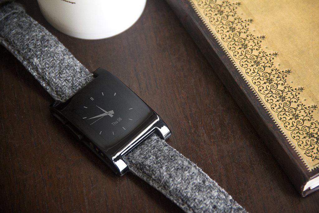 Harris Tweed Ash Grey Watch Strap