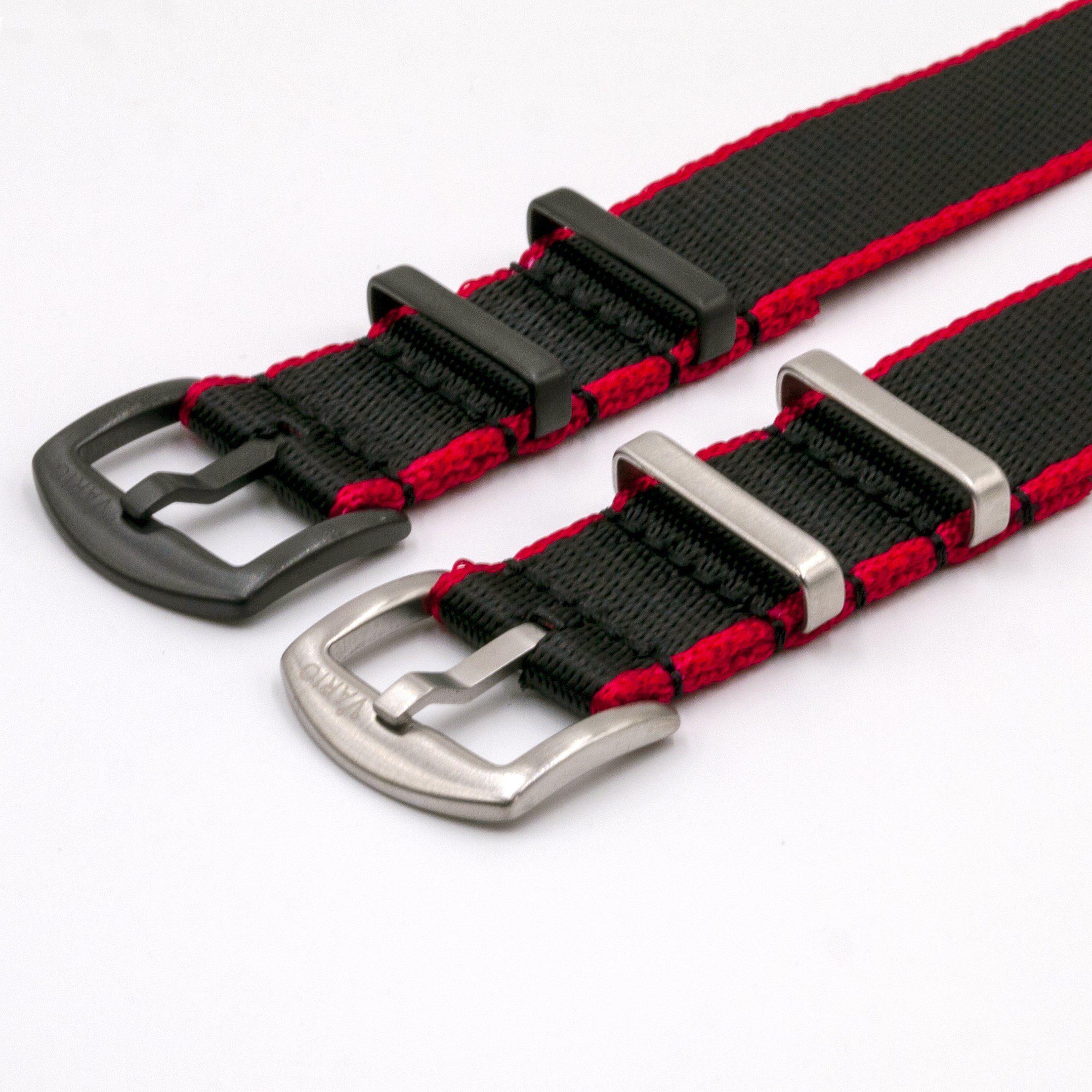 gshock vario seat belt adapter kit red and black silver and black buckle