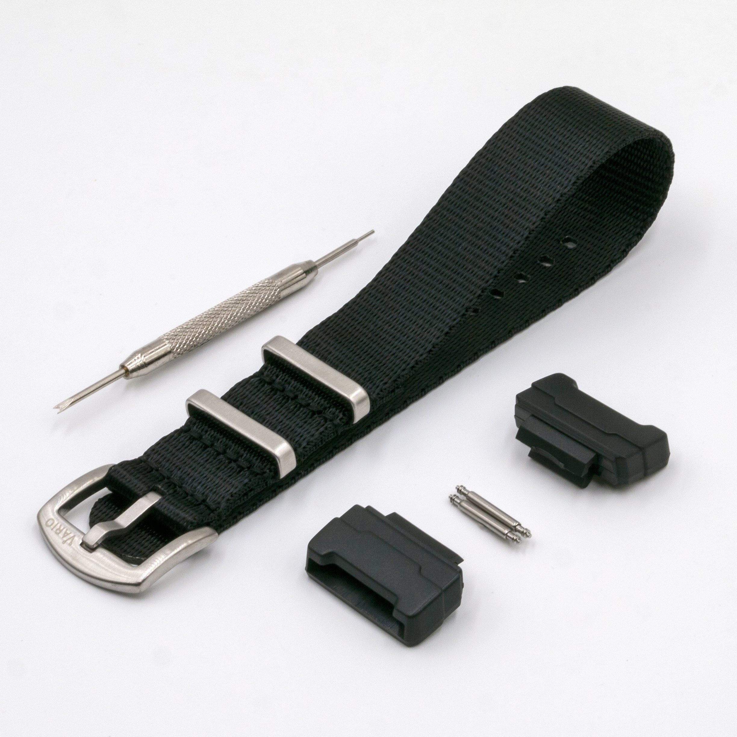 vario gshock seat belt adapter kit coal black