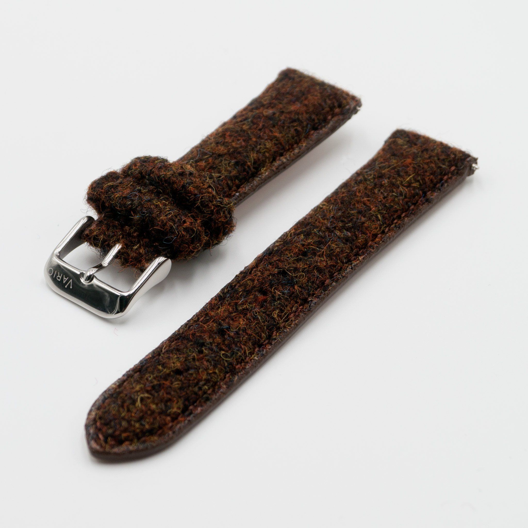 Harris Tweed Pecan Brown Watch Strap