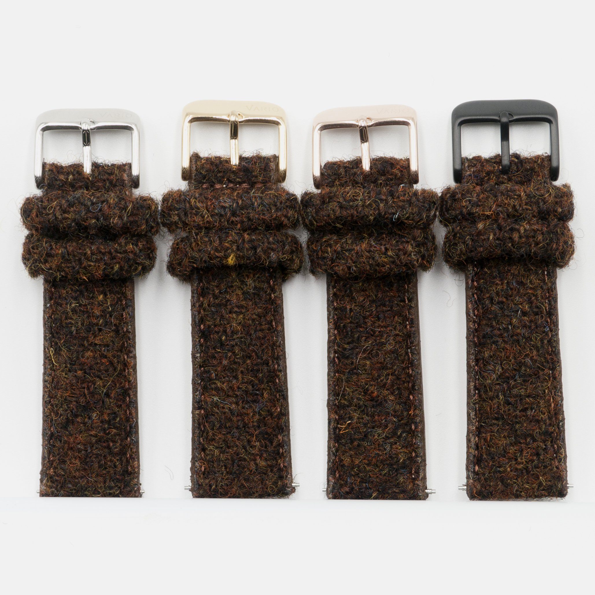 Harris Tweed Pecan Brown Watch Strap