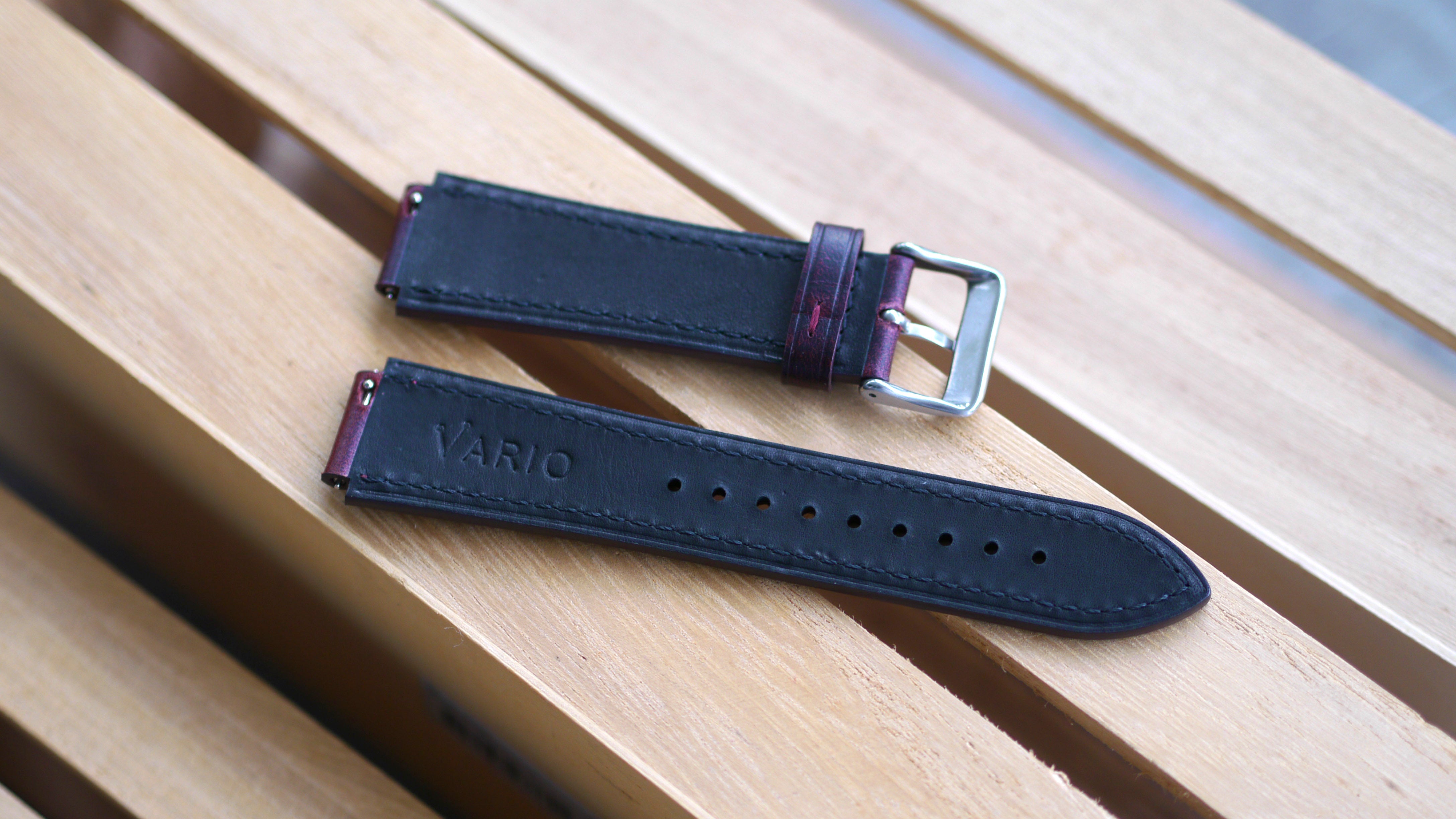 vario ae1200 quick release leather strap