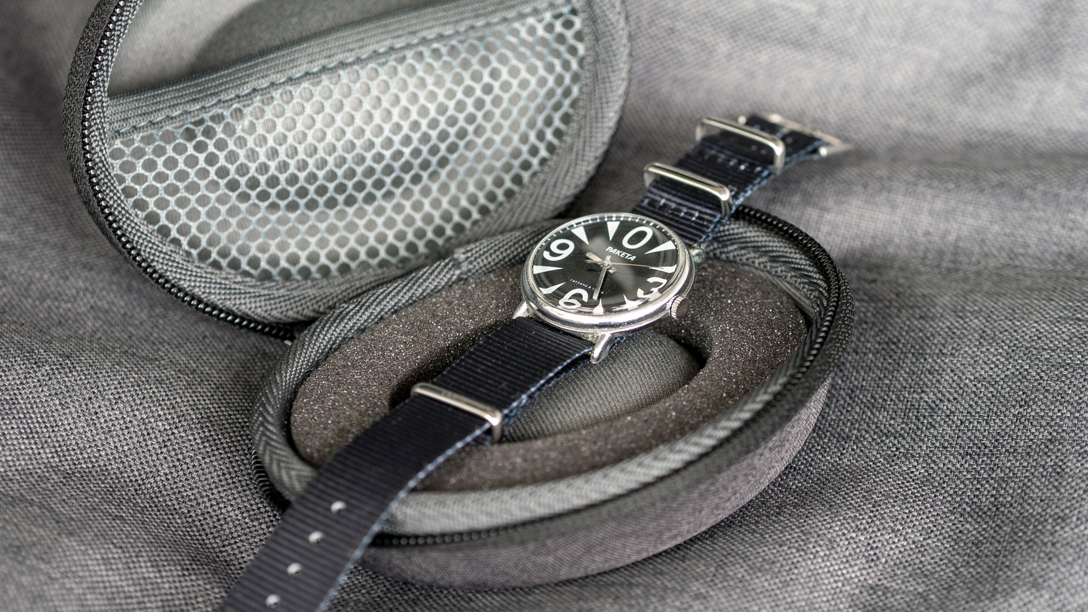 vario travel watch case