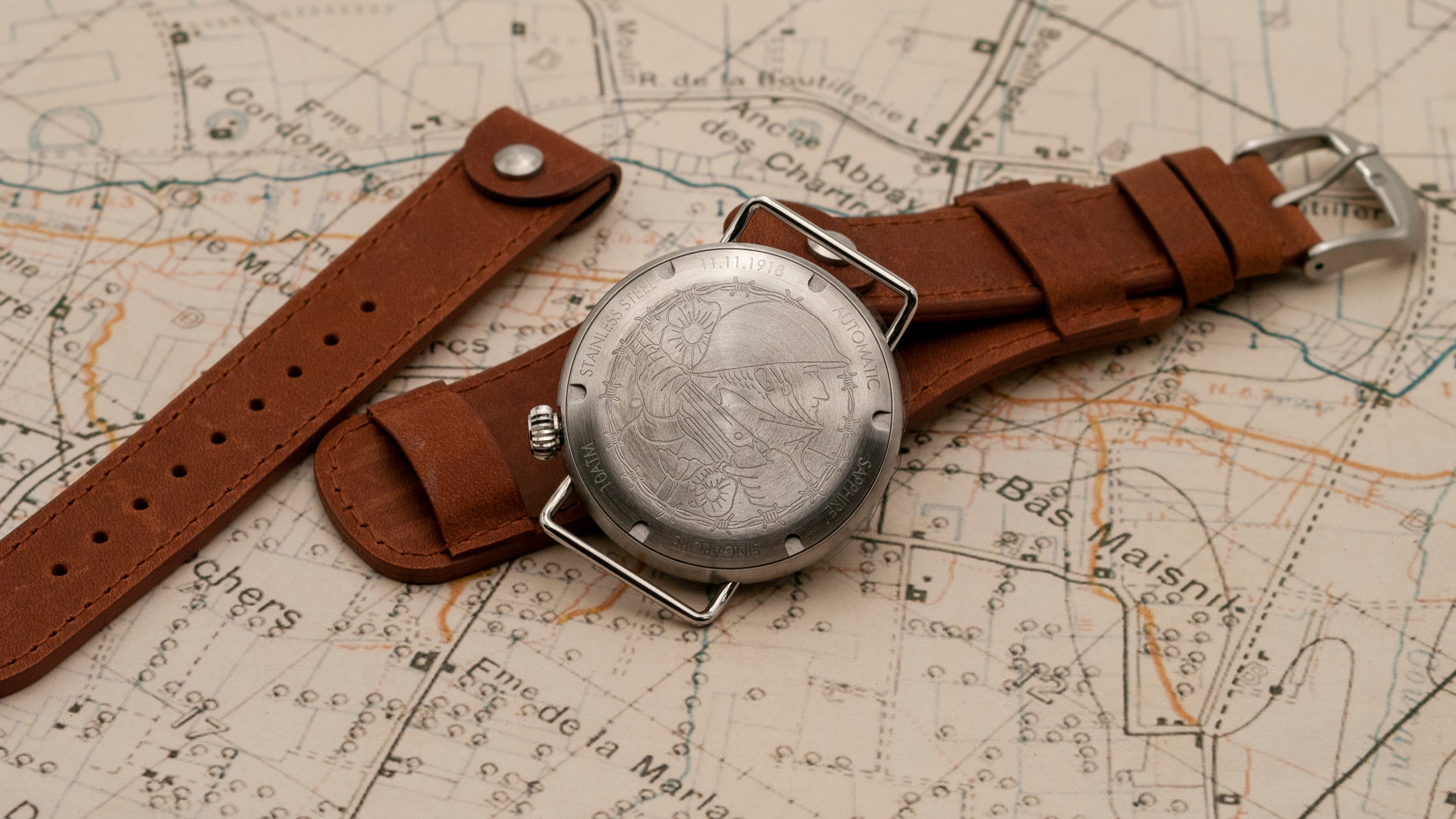 Vario 1918 Medic White Dial with White Lume