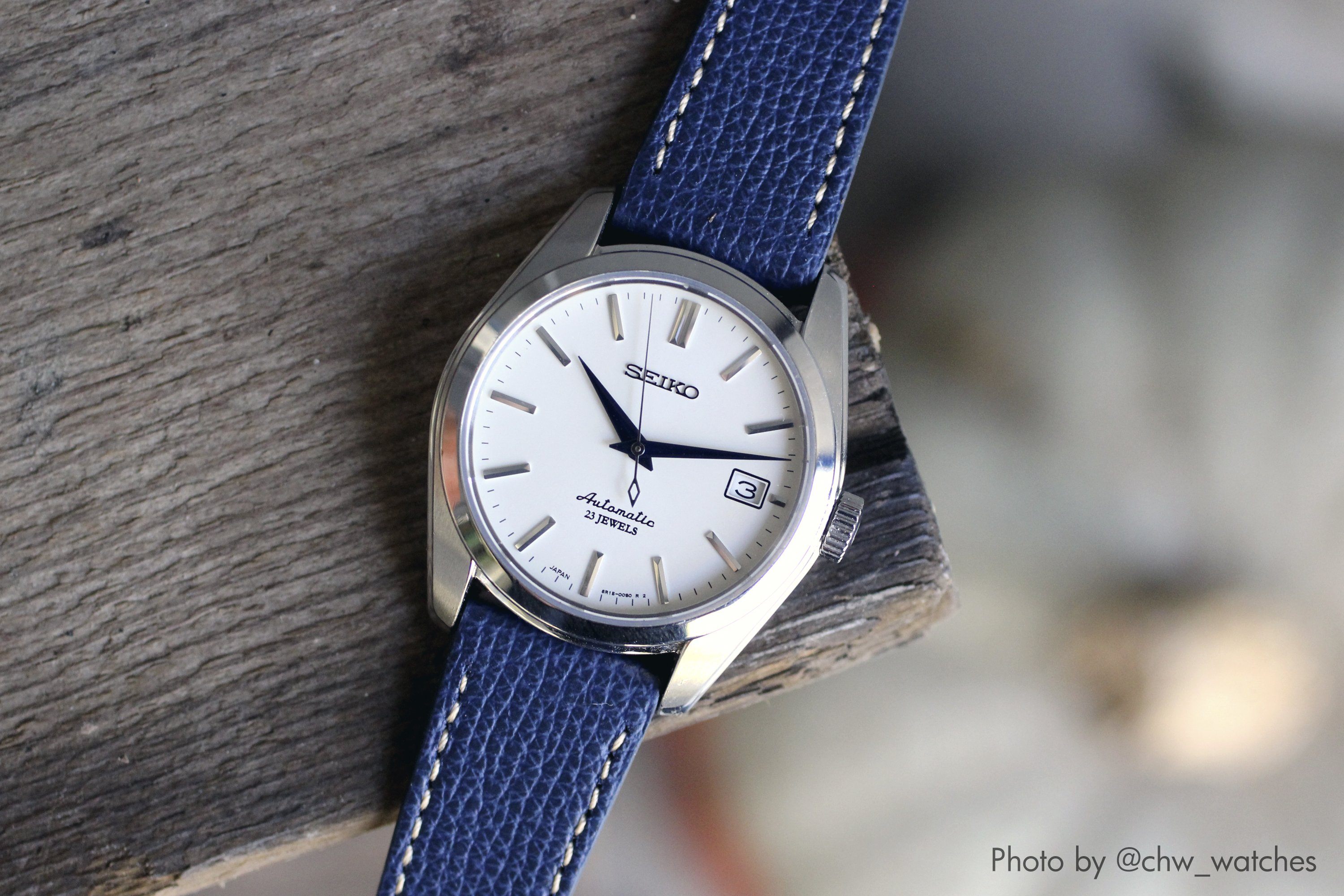 Vintage Italian Leather Watch Strap