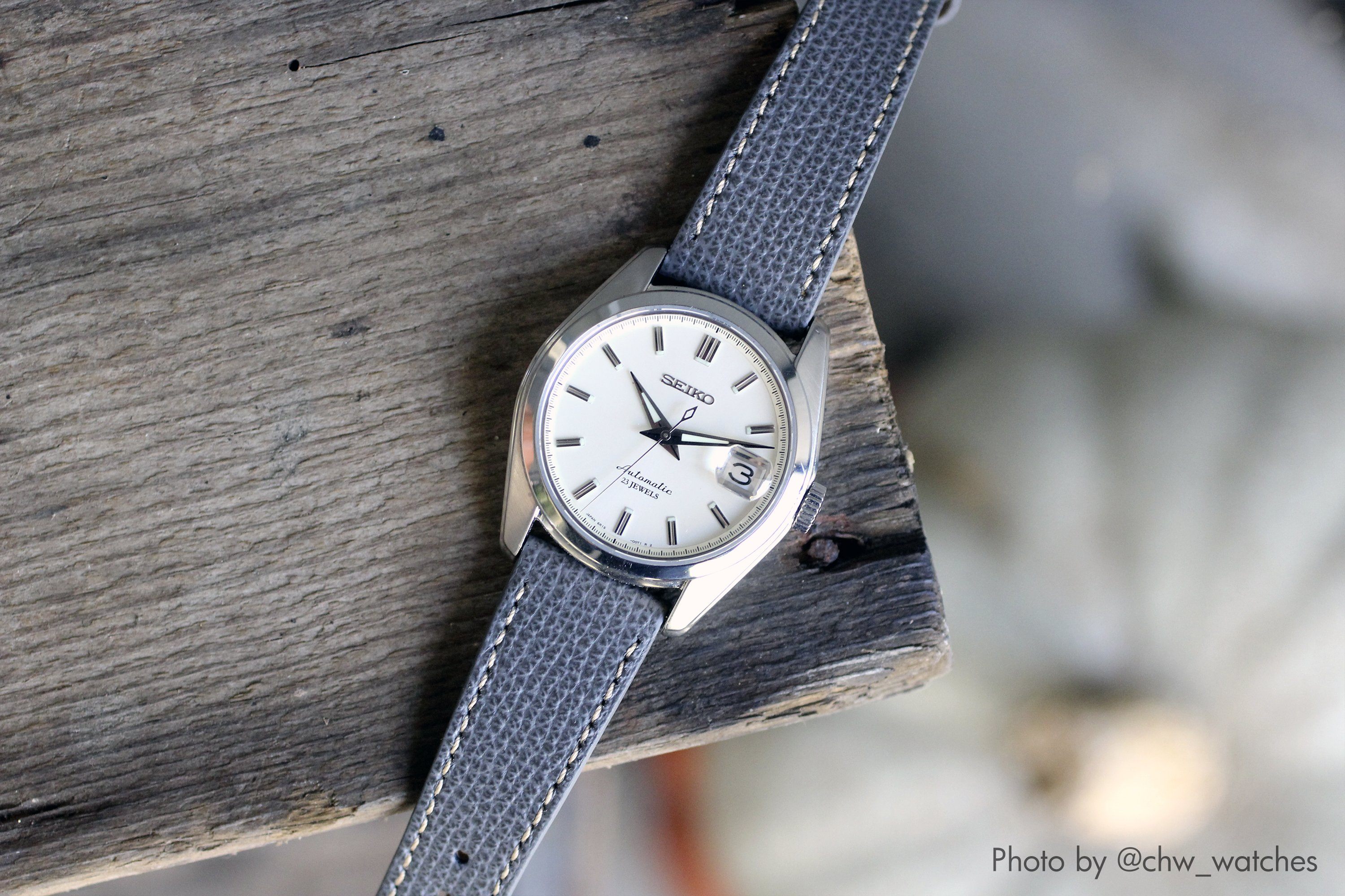 Vintage Italian Leather Watch Strap