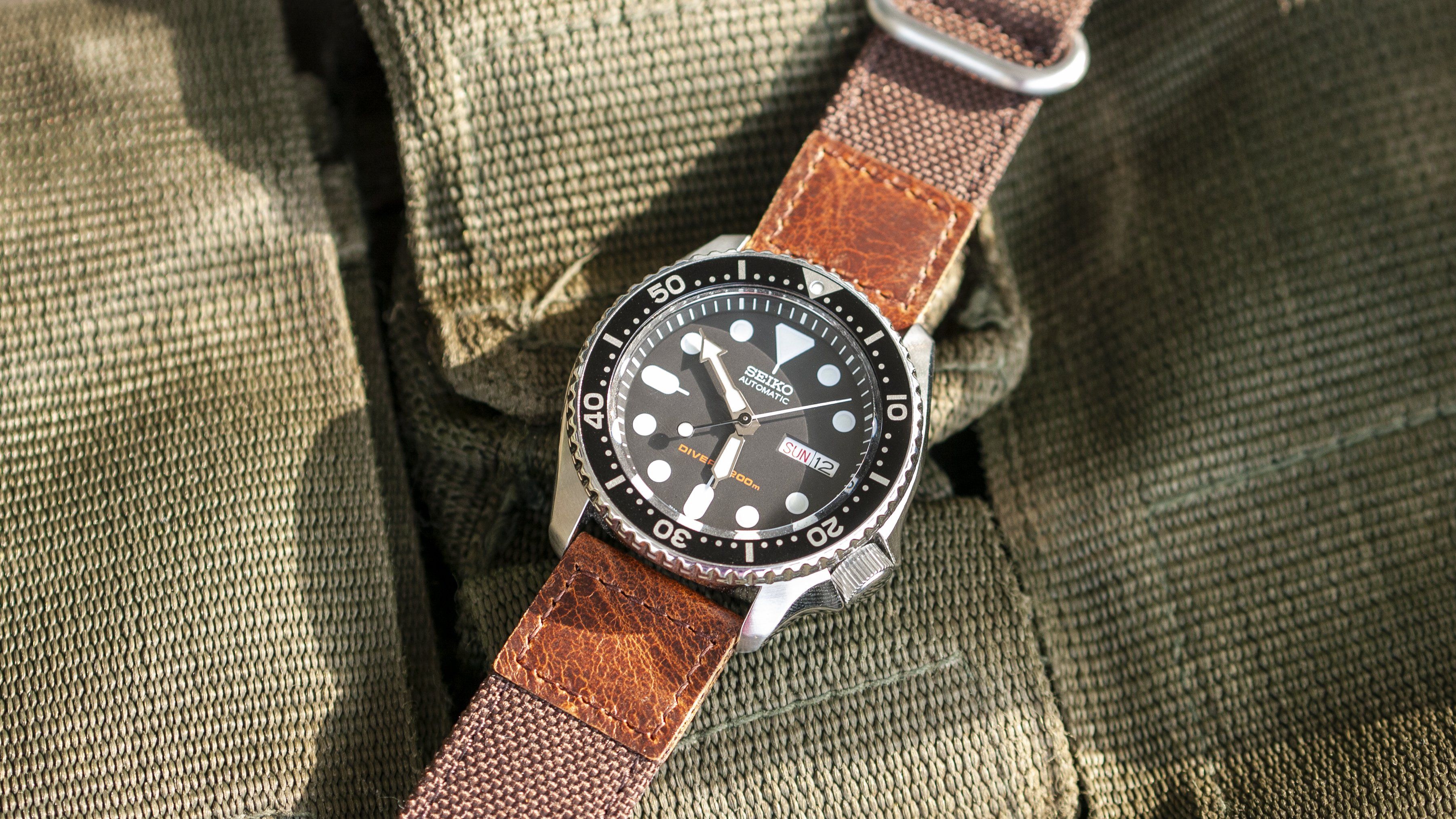 vario cordura oiled leather seiko