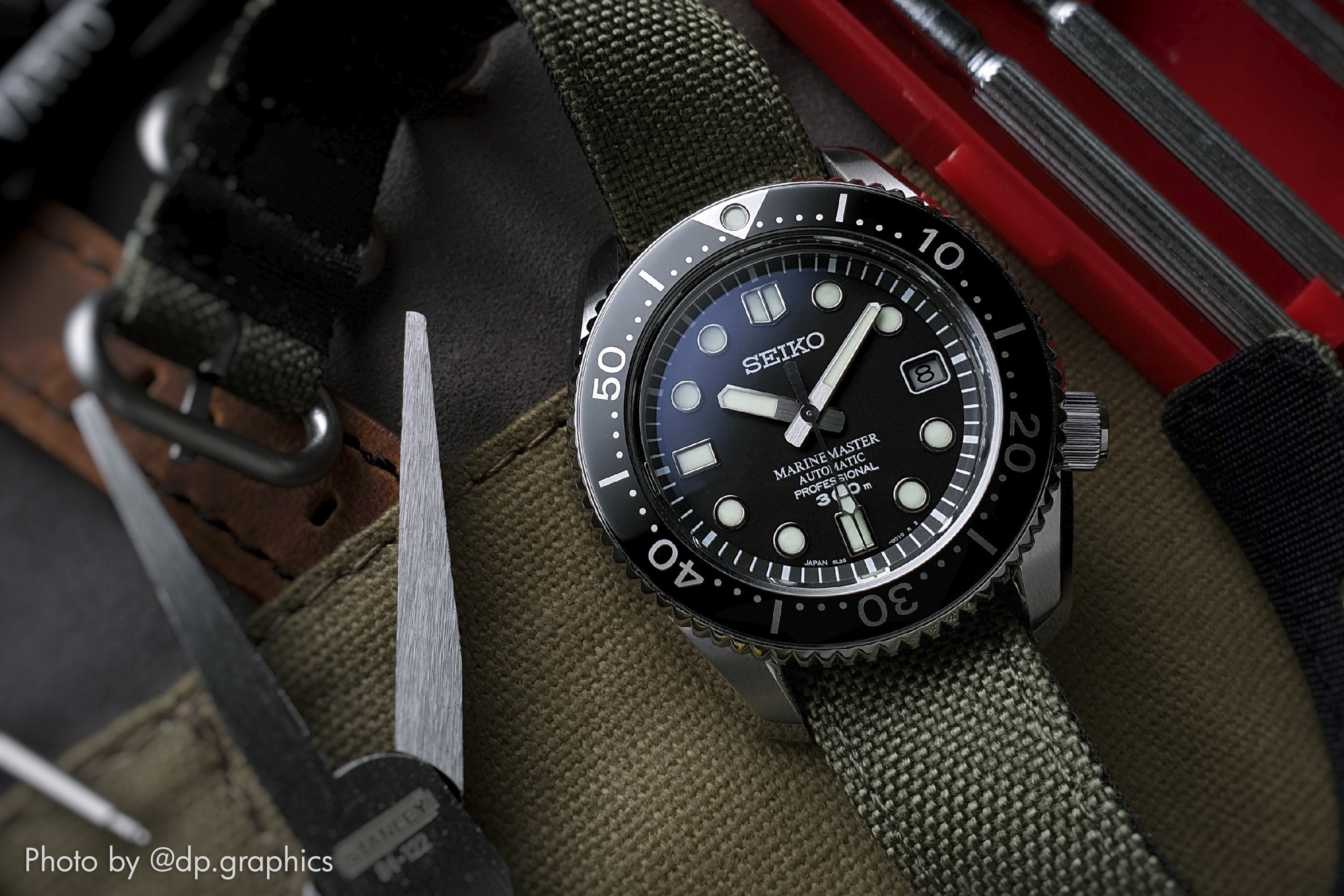 vario cordura single pass watch strap