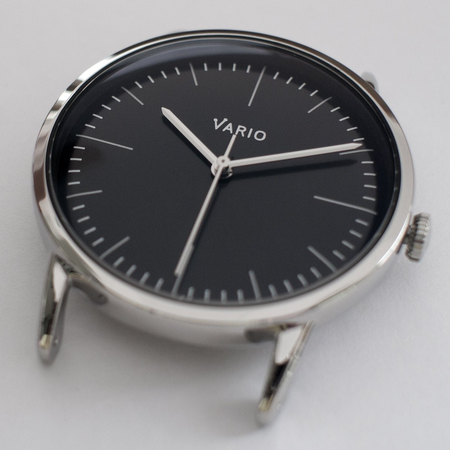 vario eclipse black dial close up