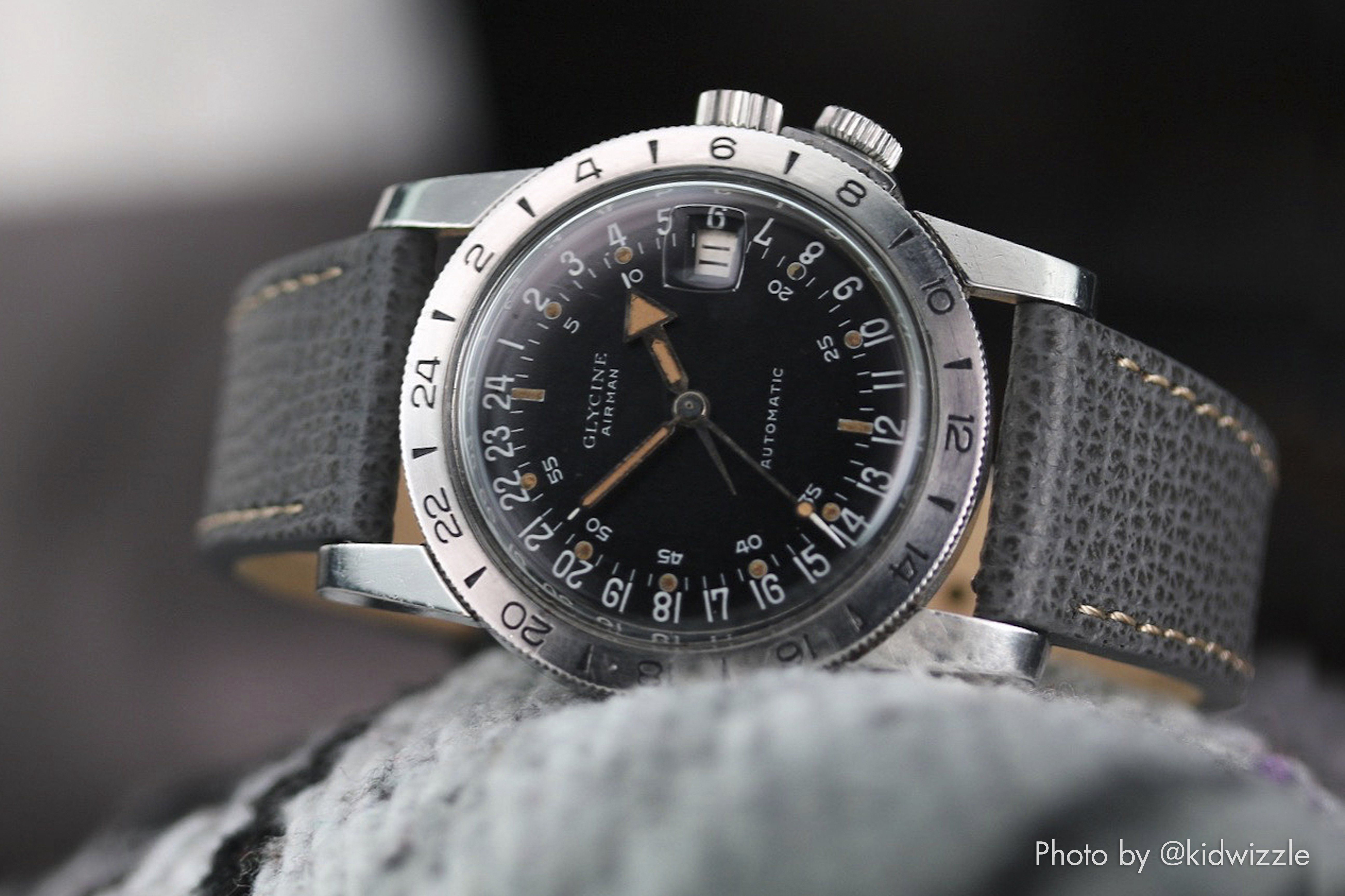 Vintage Italian Leather Watch Strap