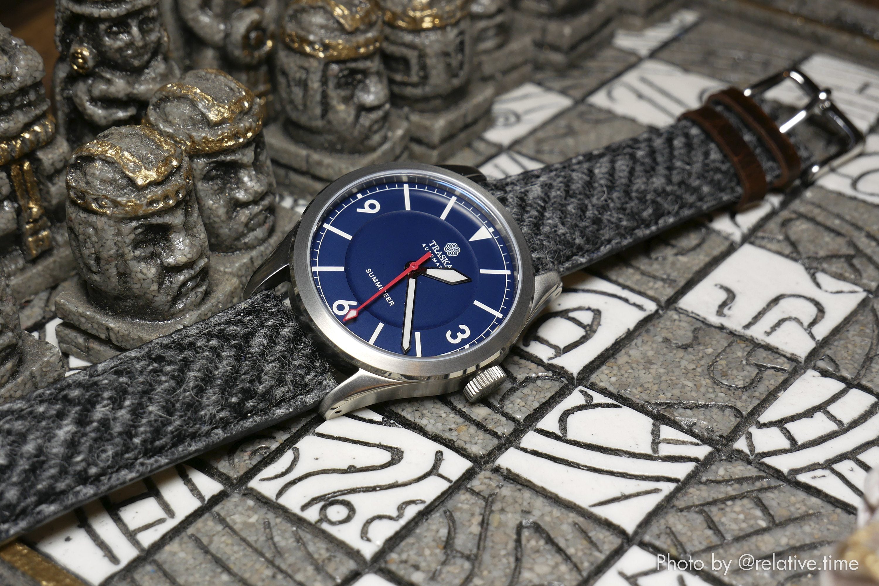 vario harris tweed watch band