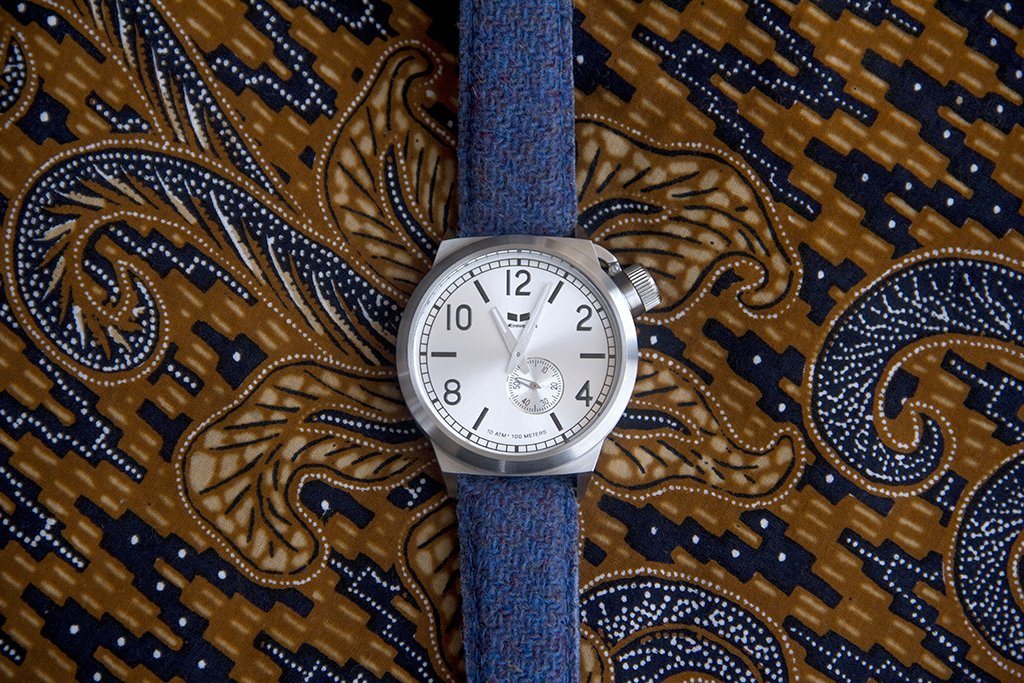vario vestal harris tweed watch strap