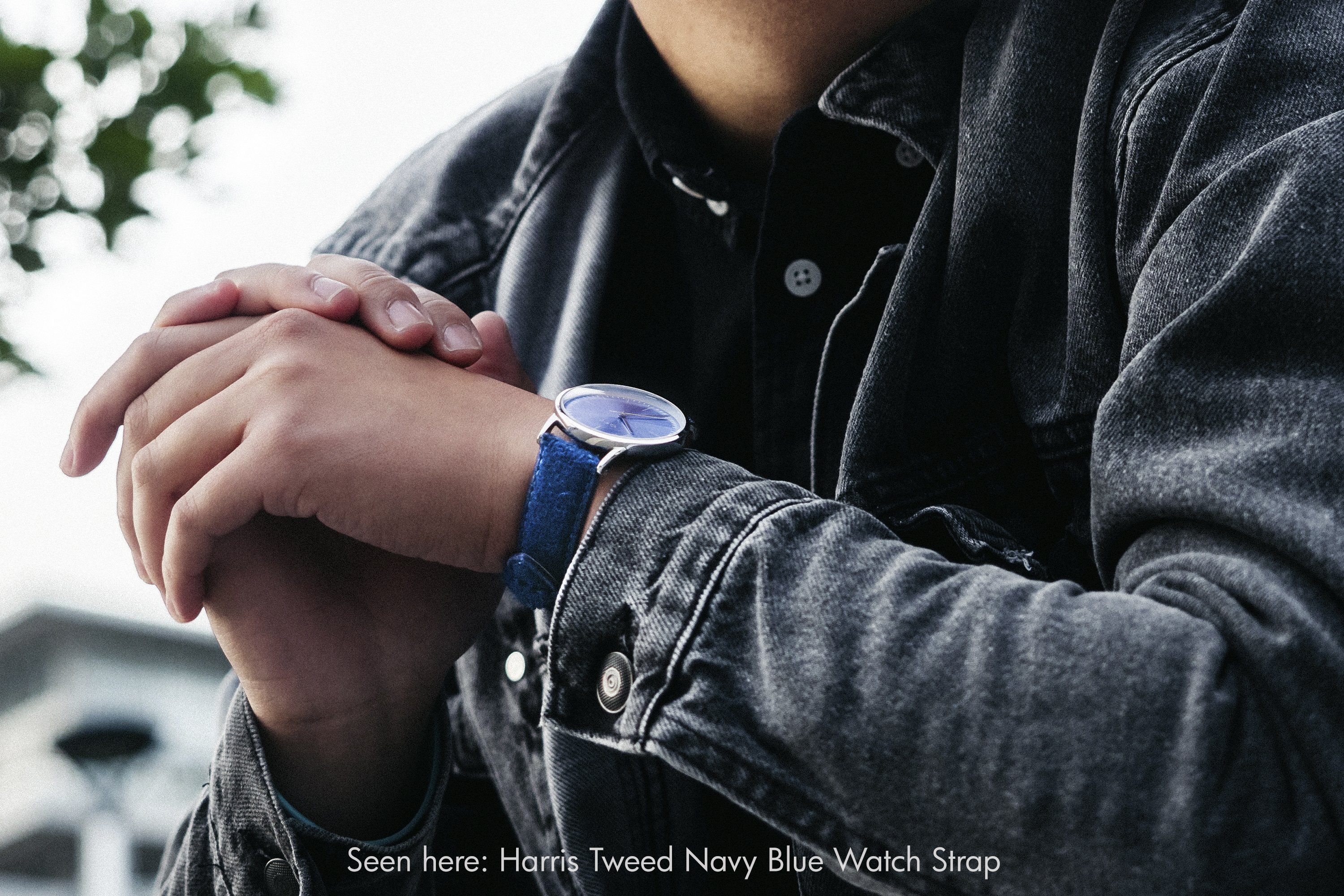 vario harris tweed watch band
