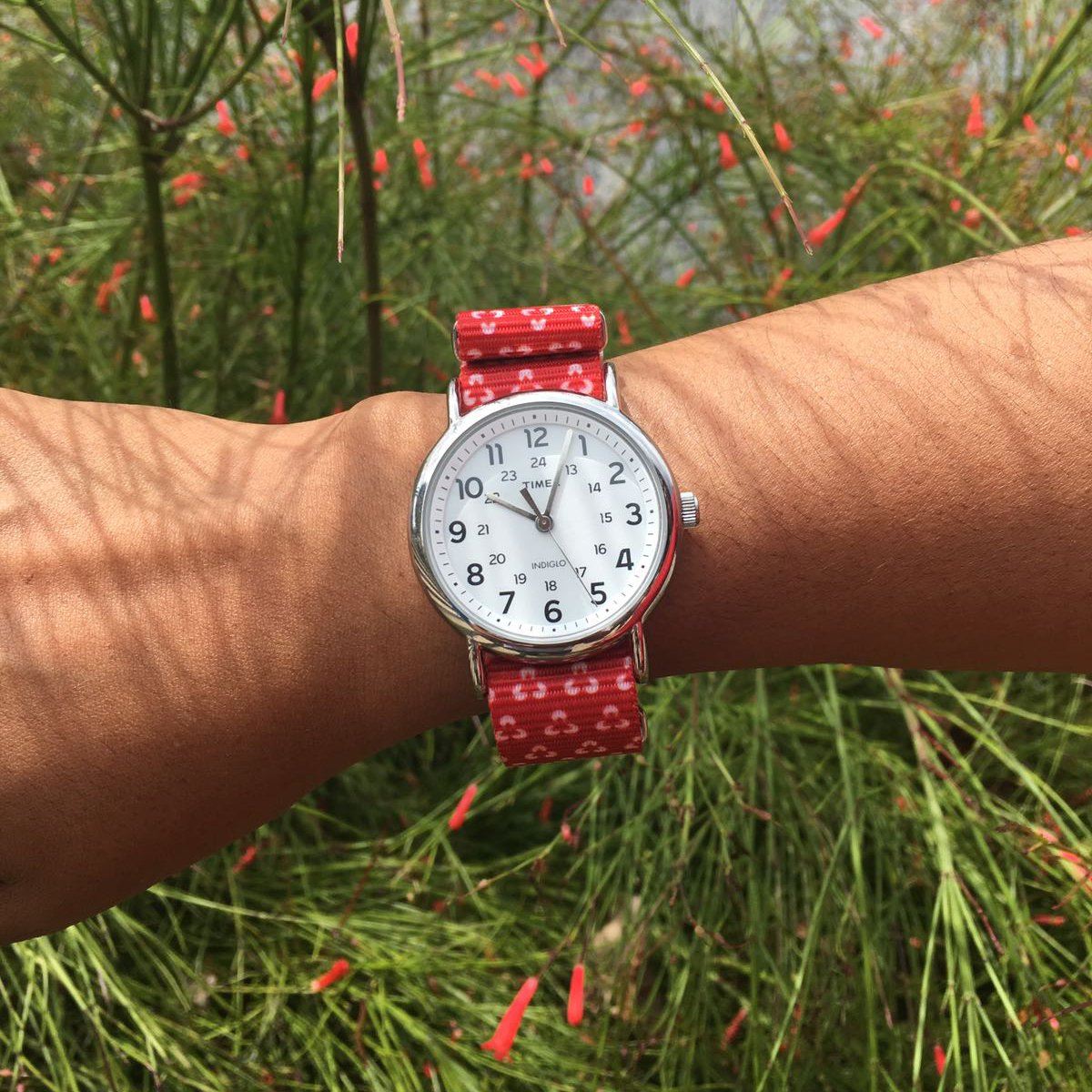 Starting the weekend with Timex Weekender on Vario graphic