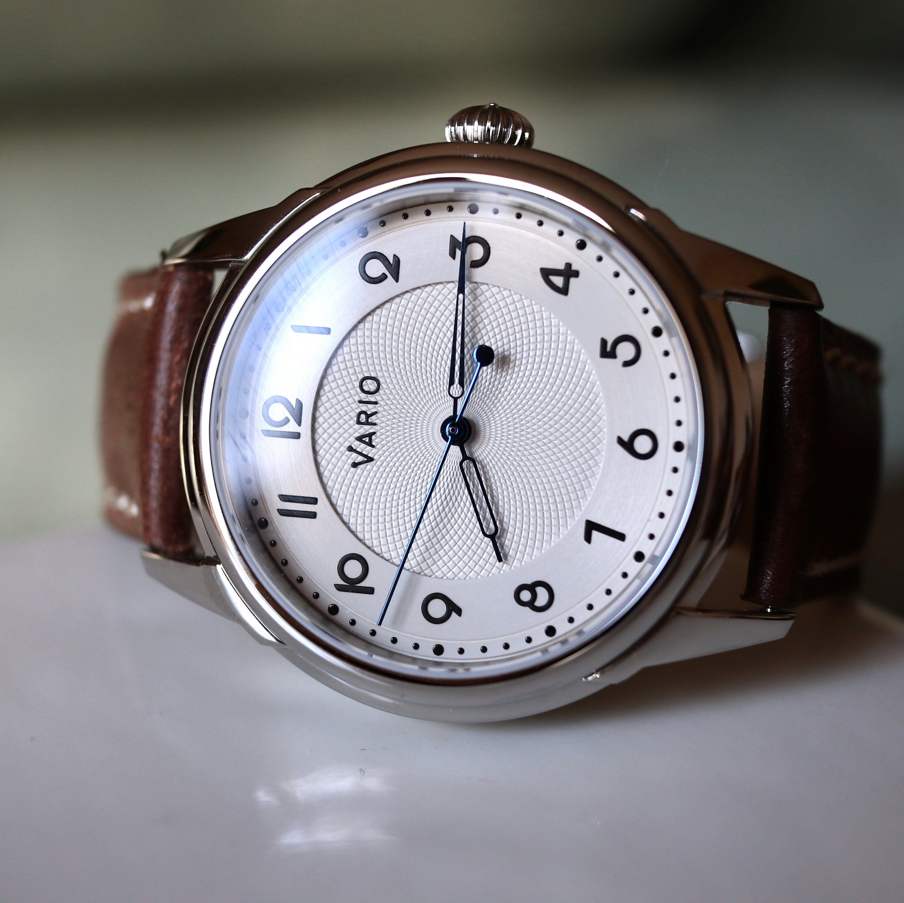 Check out our Vario Empire (White Dial). Photo by Mike for @thetimebum