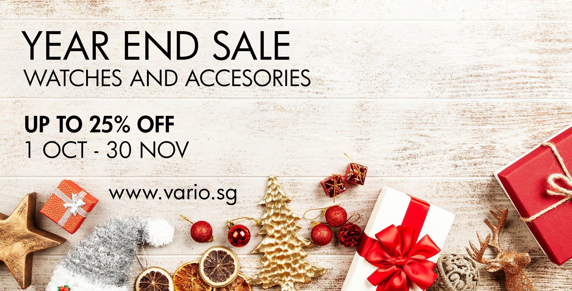 Vario Black Friday Cyber Monday & Christmas Sale 2020