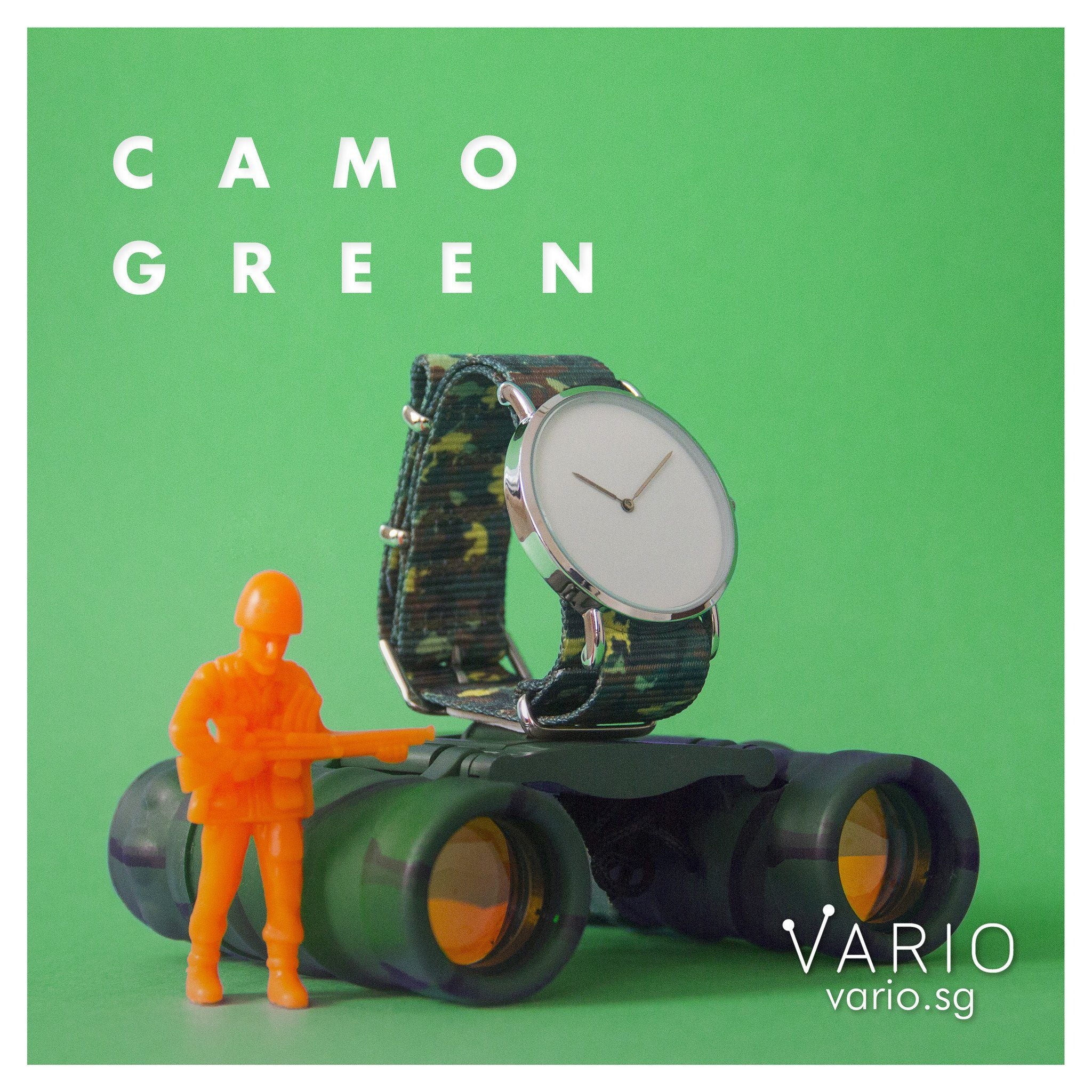 VARIO Camo Green Strap