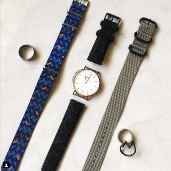 DW watch with Vario watch straps by #varioeveryday member Dale