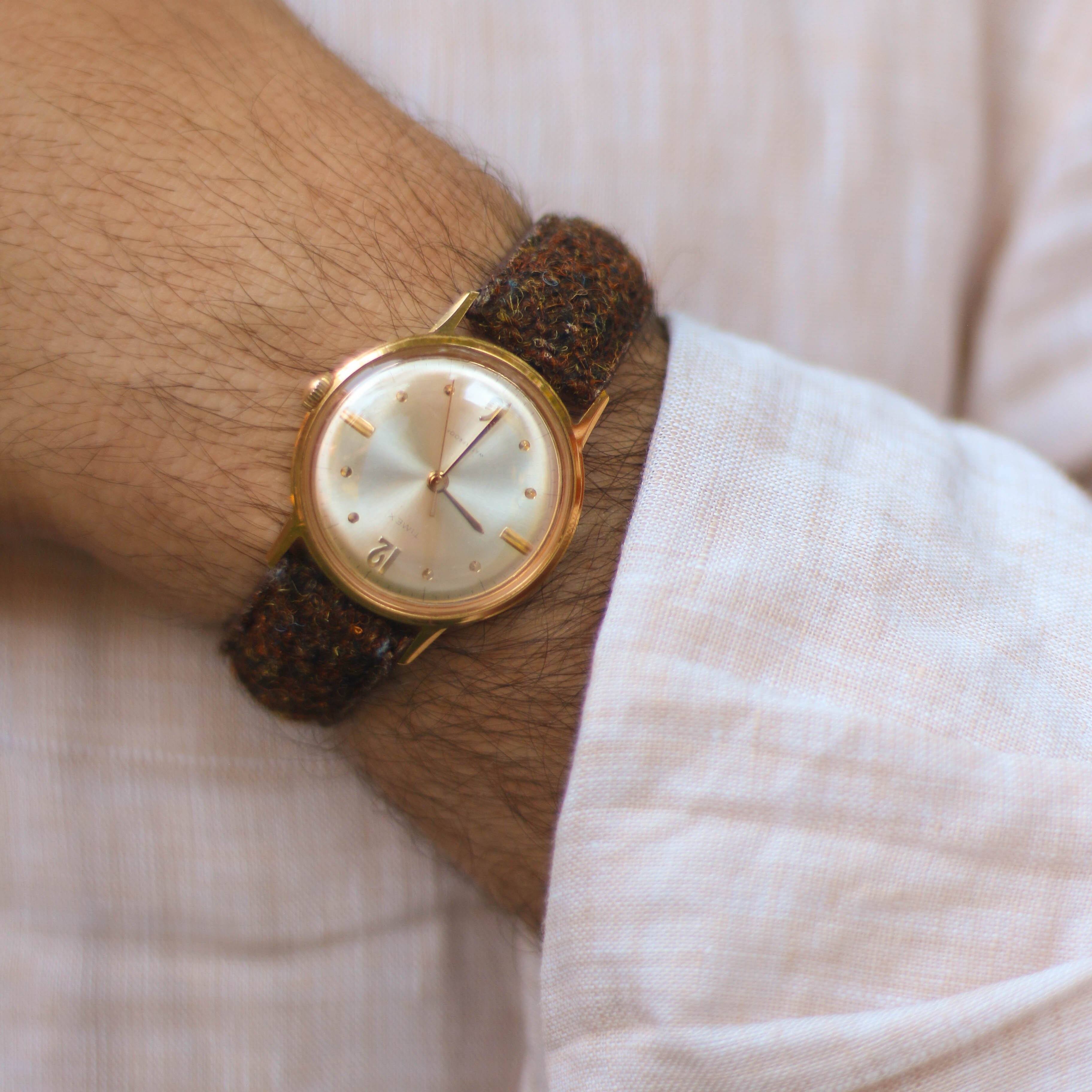 What do u think of this Timex on Harris Tweed? Photo by #varioeveryday member @the.mensch