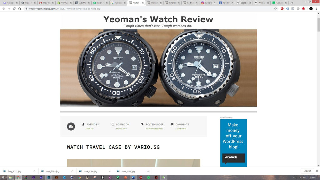 Watch Travel Case review by Yeoman's Watch Review