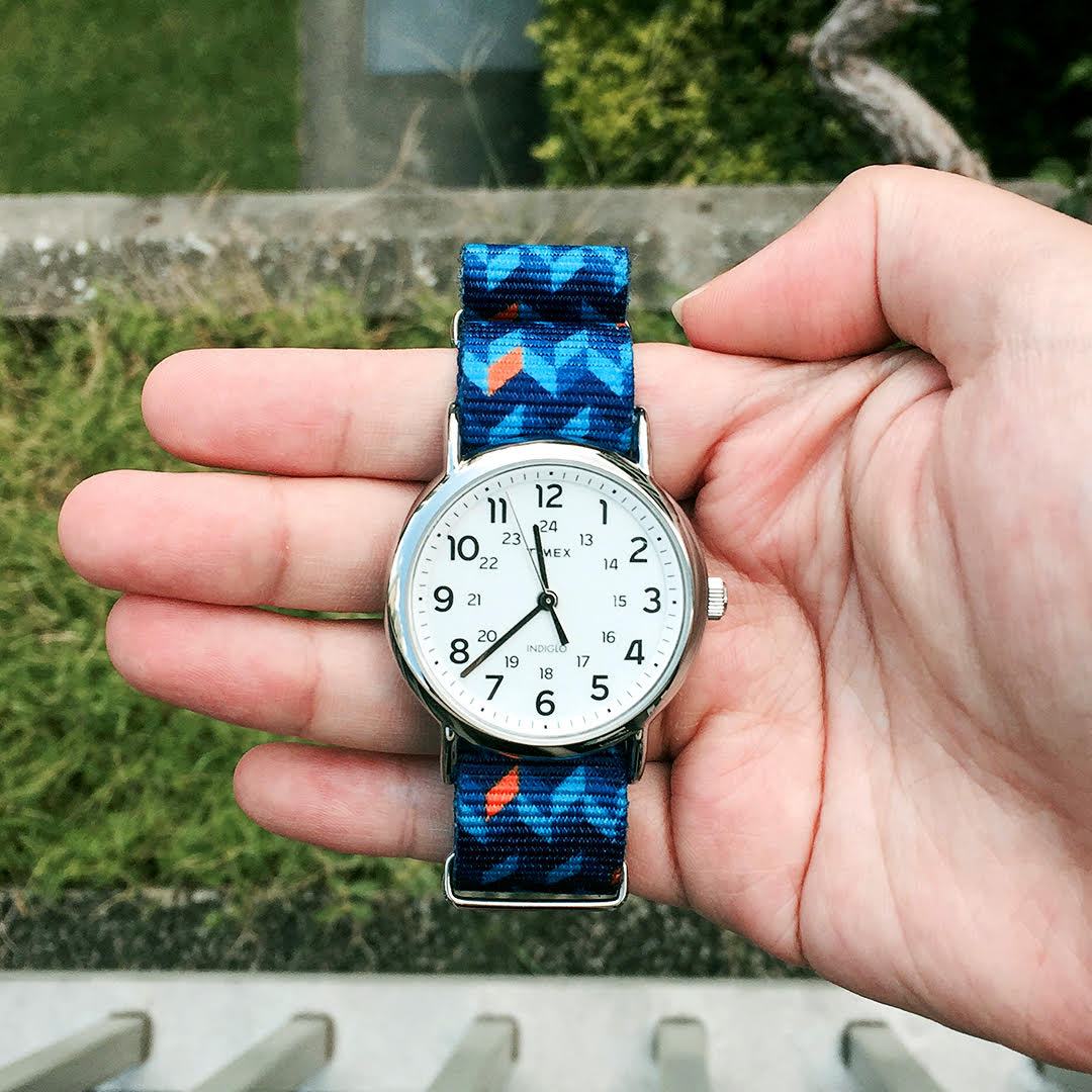 Timex Weekender with Vario Graphic strap