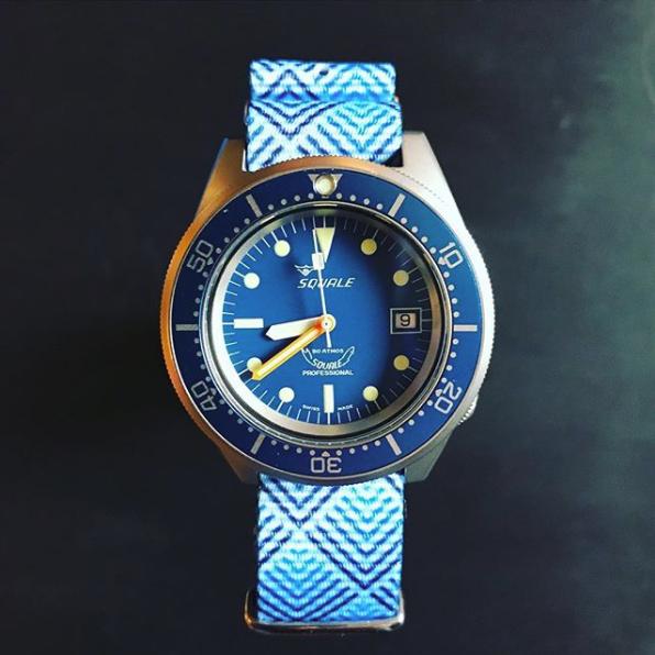 What do you think of this Squale on graphic? Photo by @watch_dad
